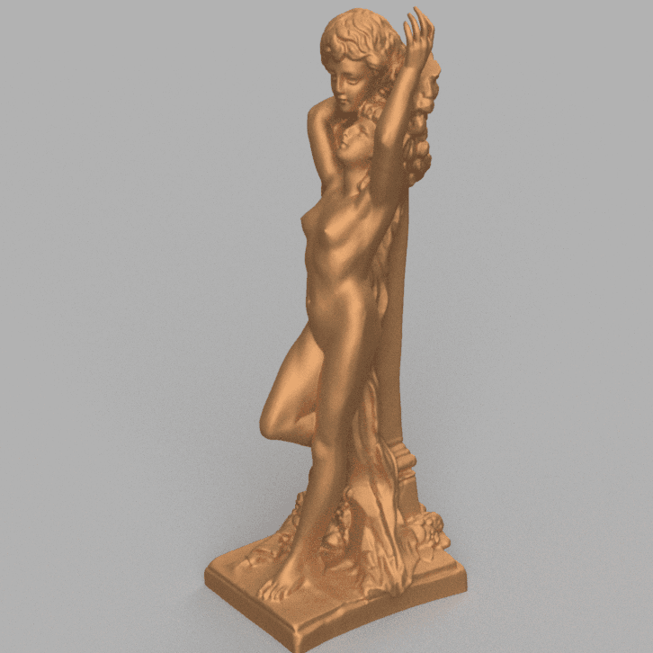 Ancient statue 3d model