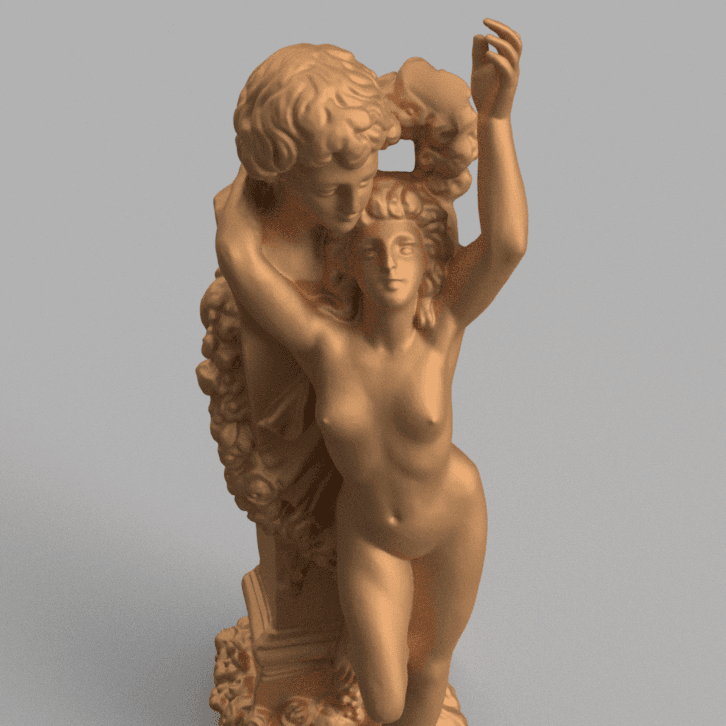 Ancient statue 3d model