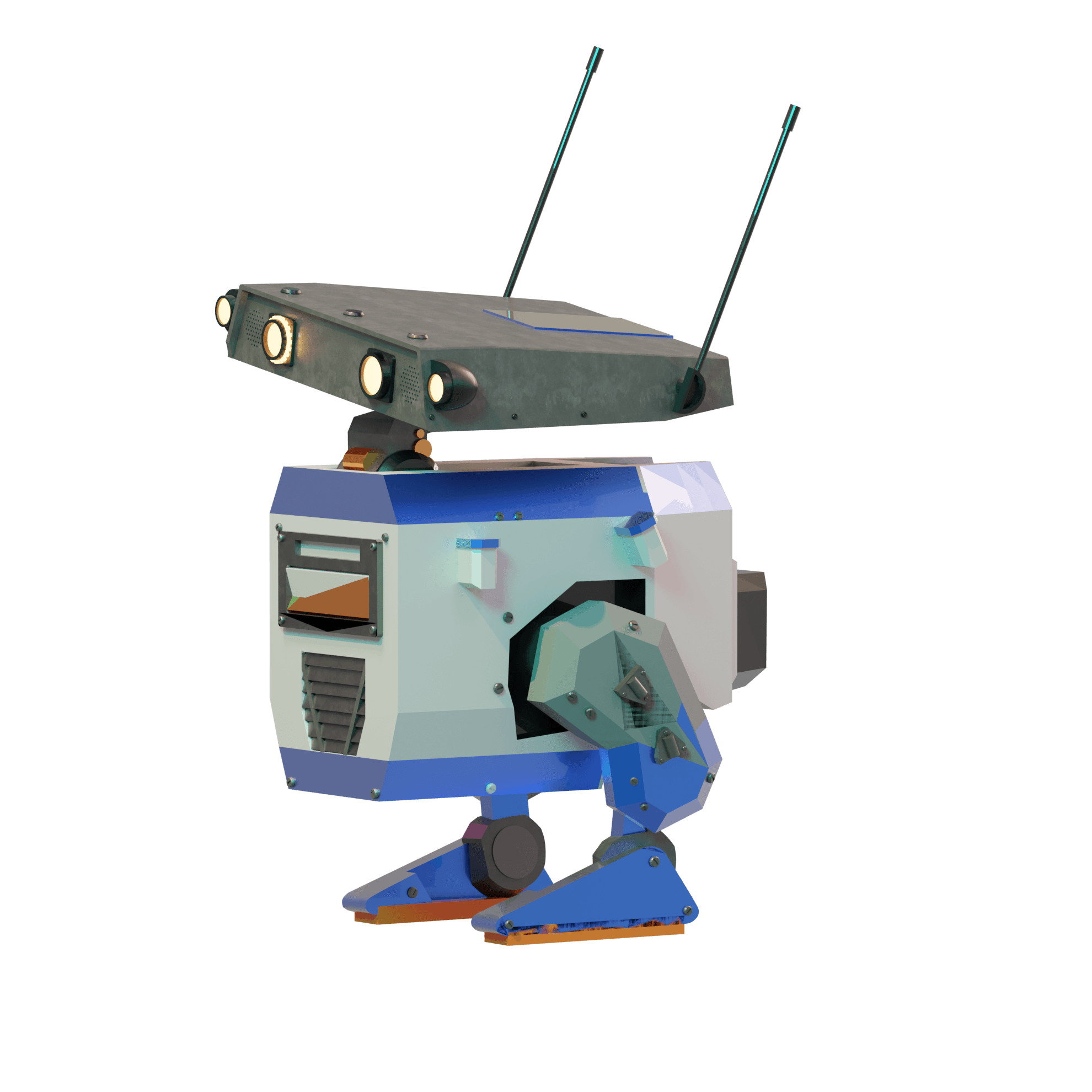 BDX Roaming Droid 3d model