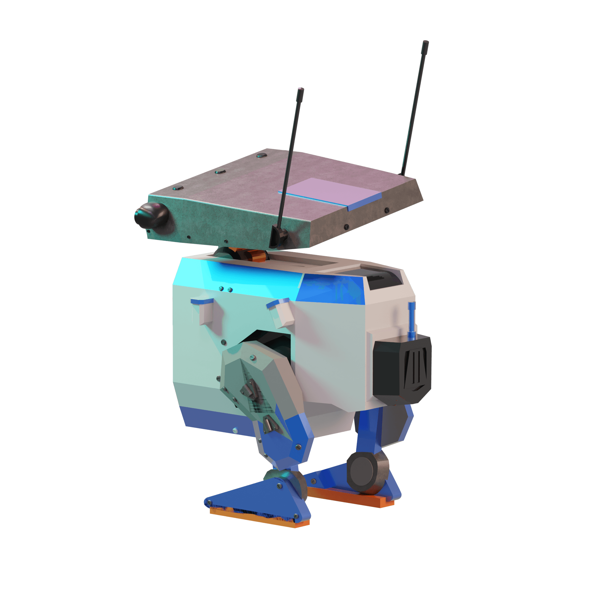 BDX Roaming Droid 3d model