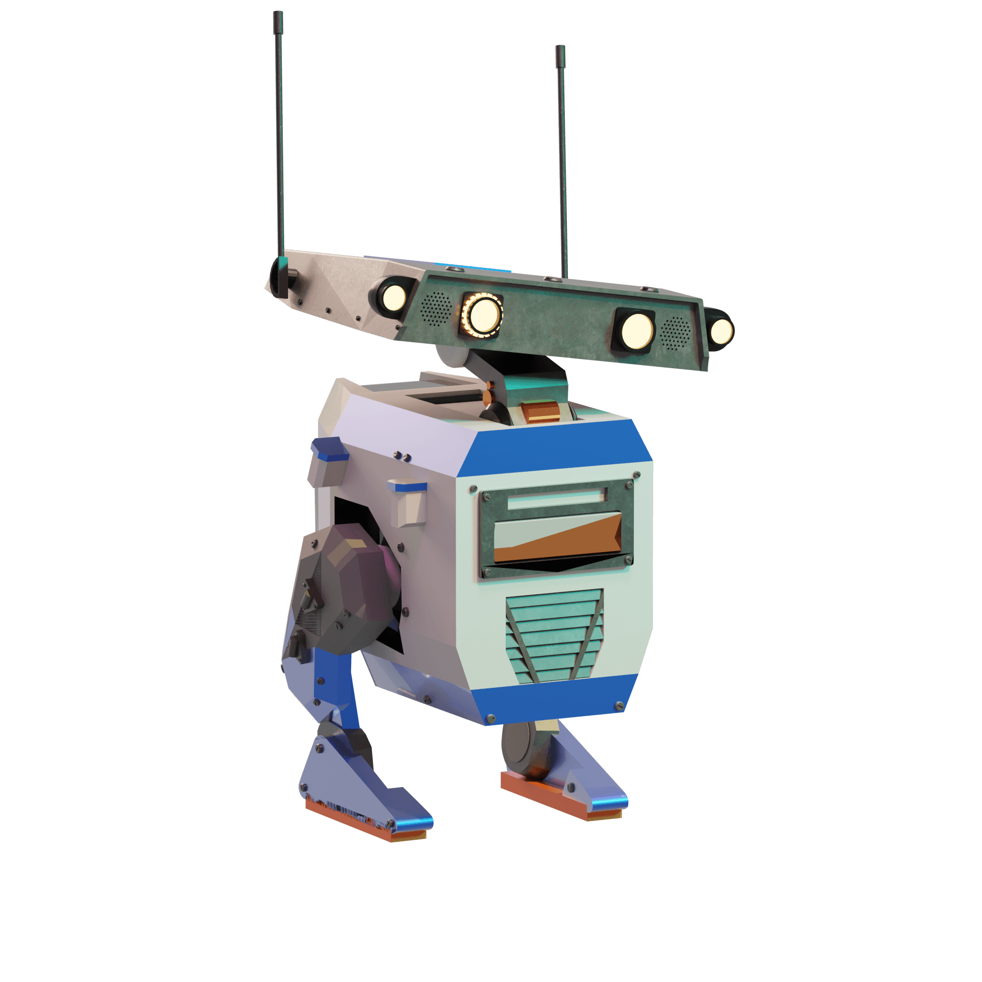 BDX Roaming Droid 3d model