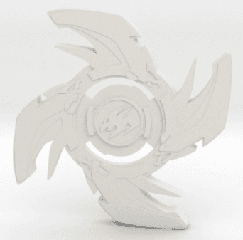 BEYBLADE BURST DRAGOON V (ANIME) | ATTACK RING | BURST SERIES 3d model