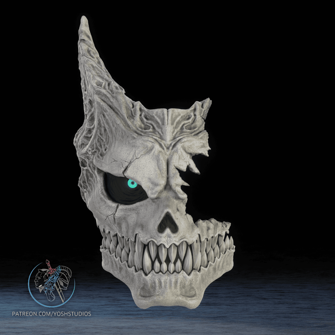 Kajiu no 8 Mask 3D Printer File STL 3d model