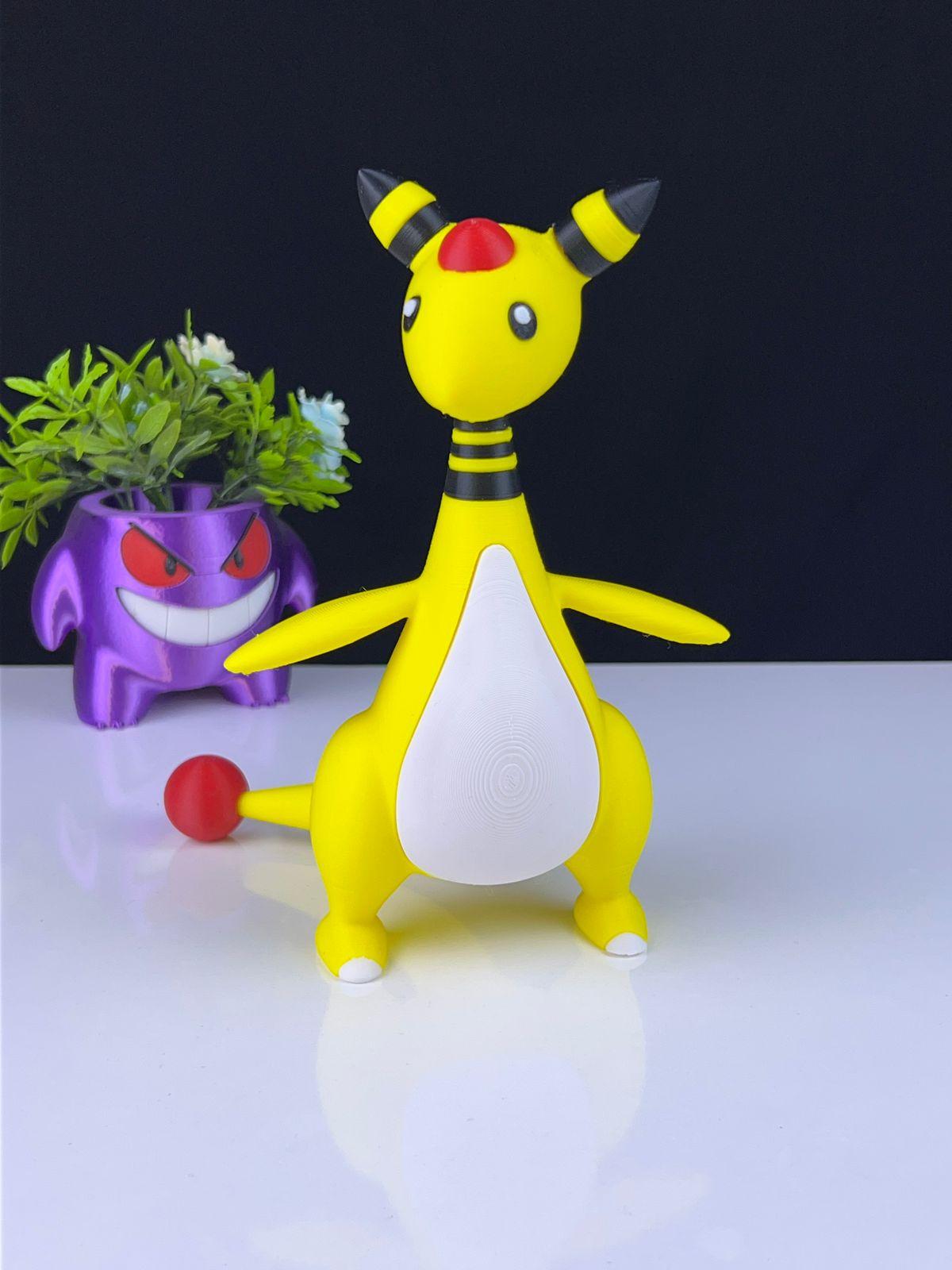 Ampharos Pokemon - Multipart 3d model