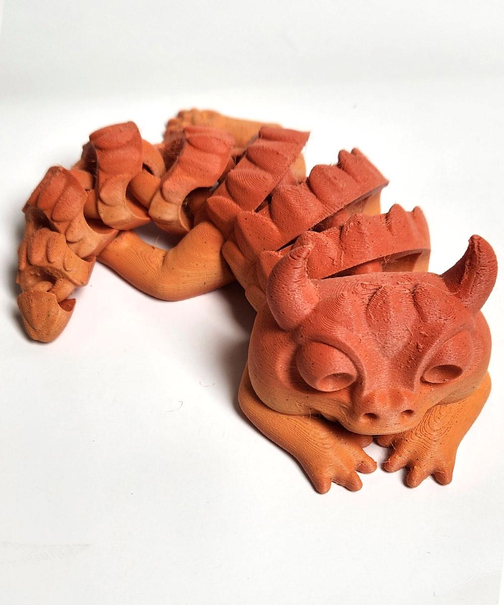 Articulated Magic Dragon 3d model