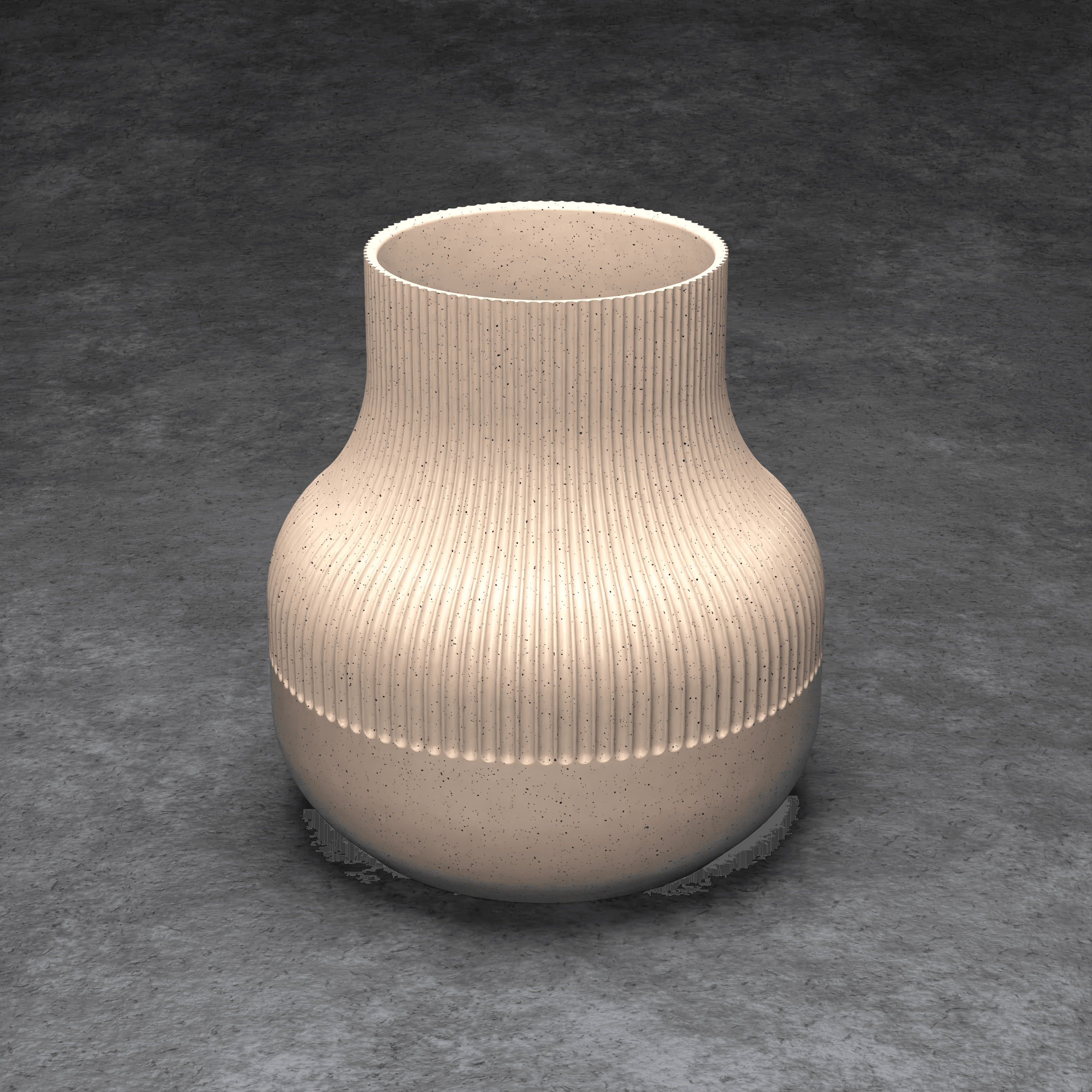 GROOVED VASE 3d model