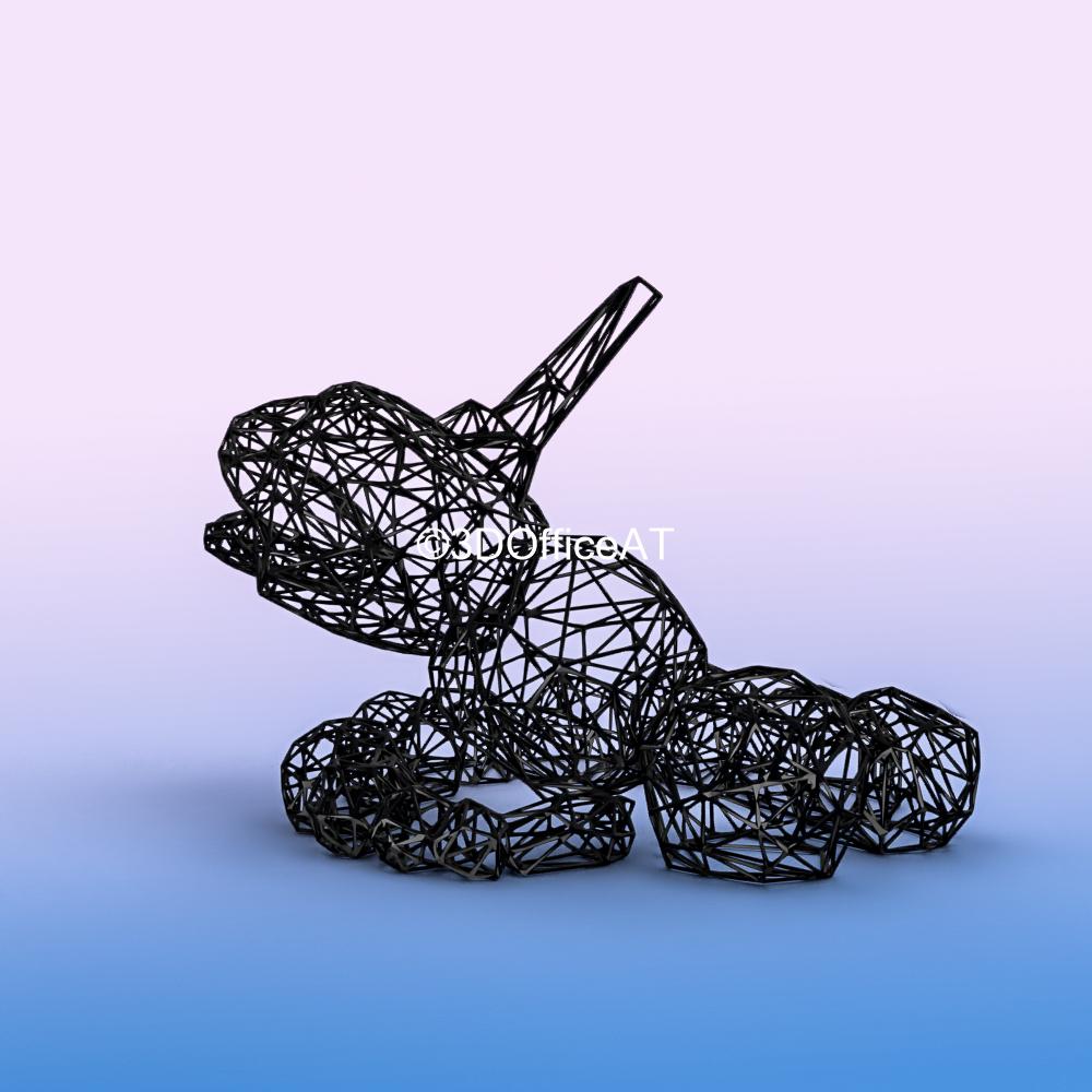 #095 Onix Pokemon  3d model