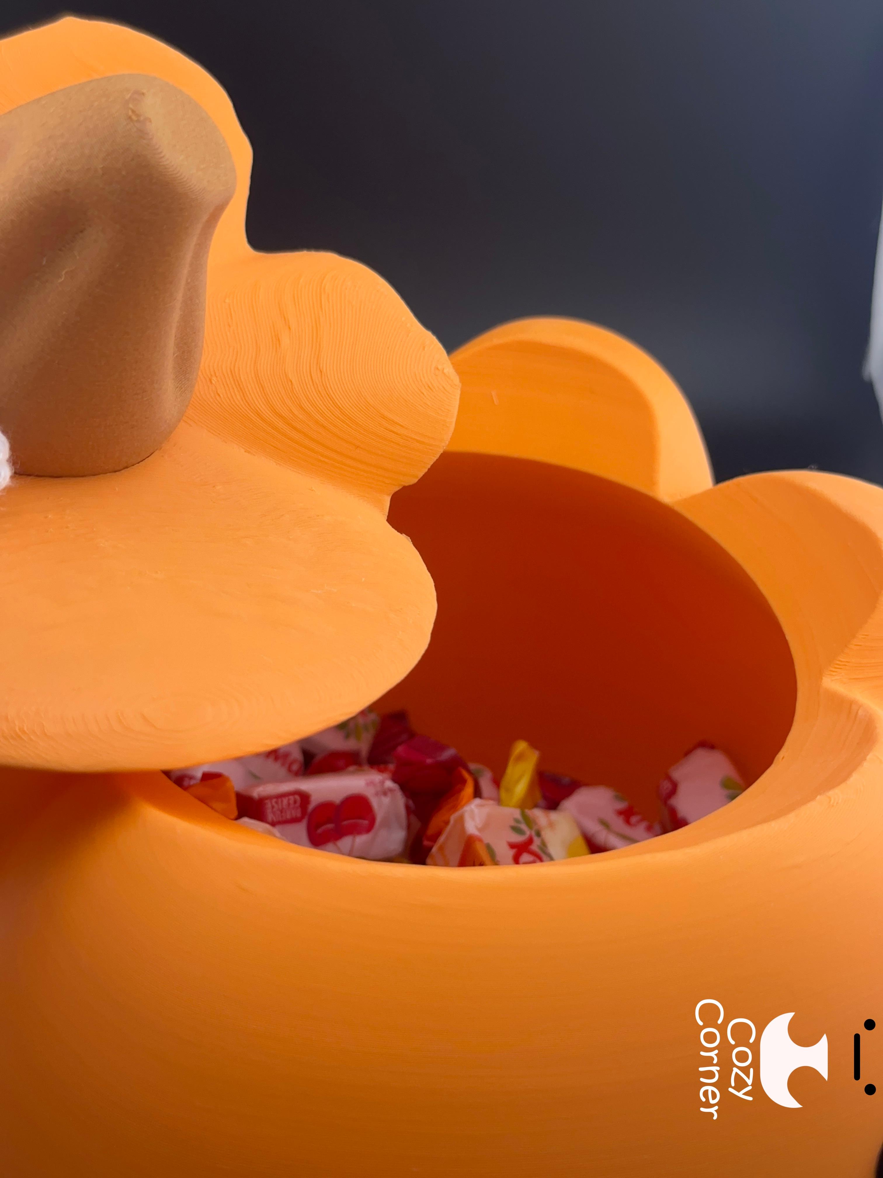 Pumpkin candy bowl 3d model