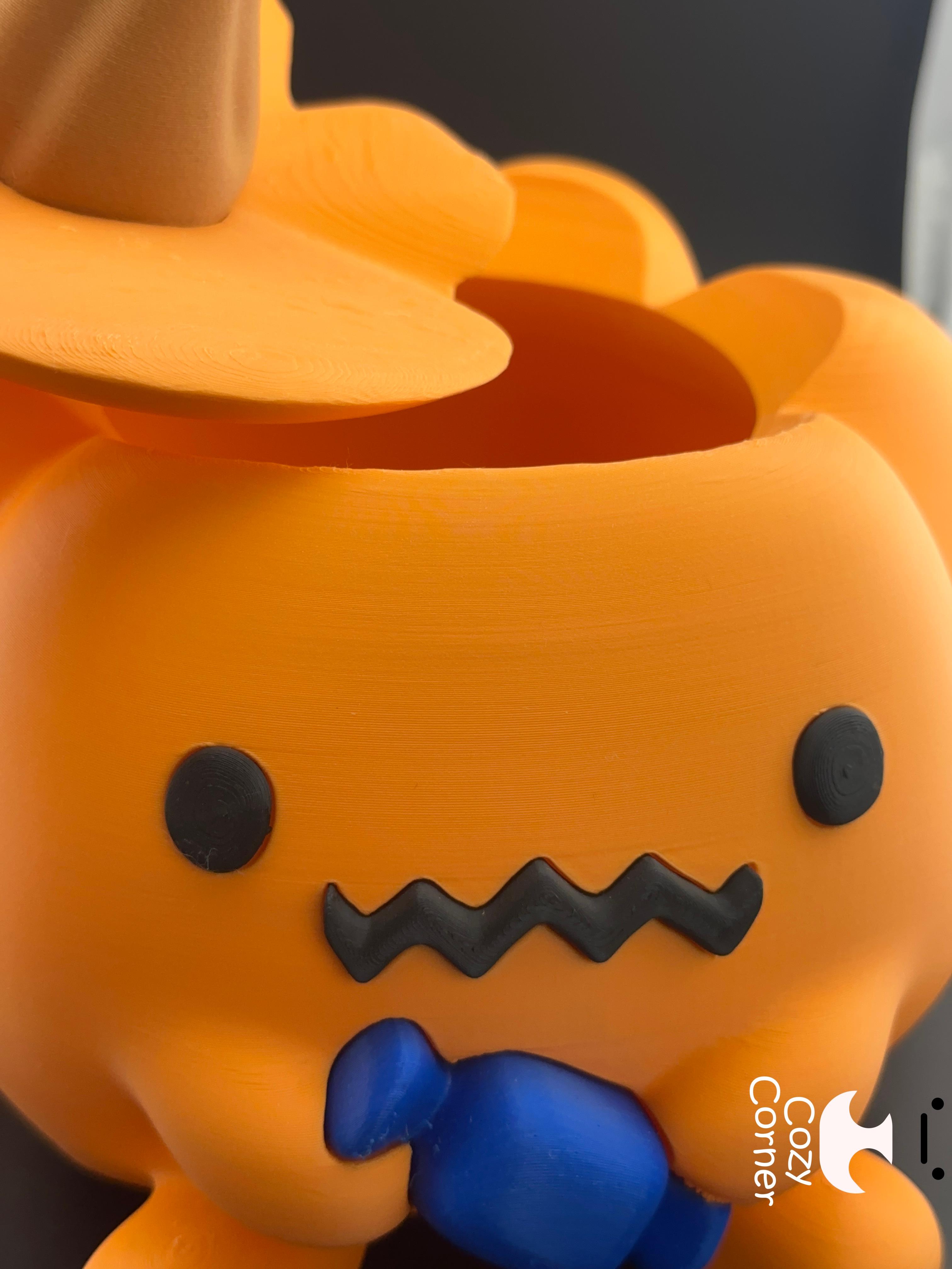 Pumpkin candy bowl 3d model