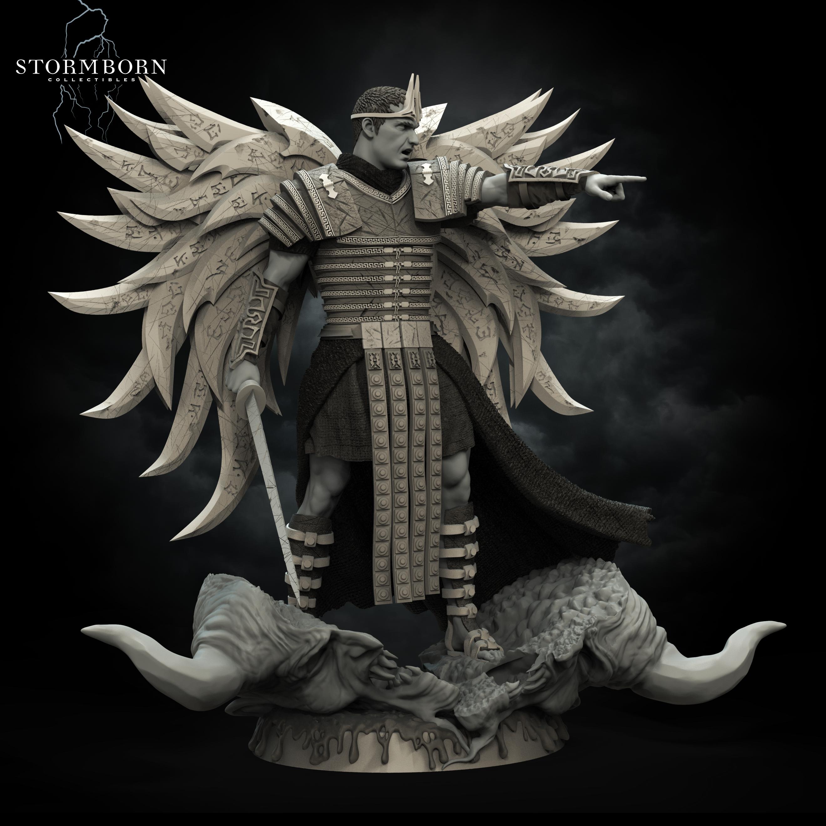 (75mm) Jarek, Angelic General 3d model