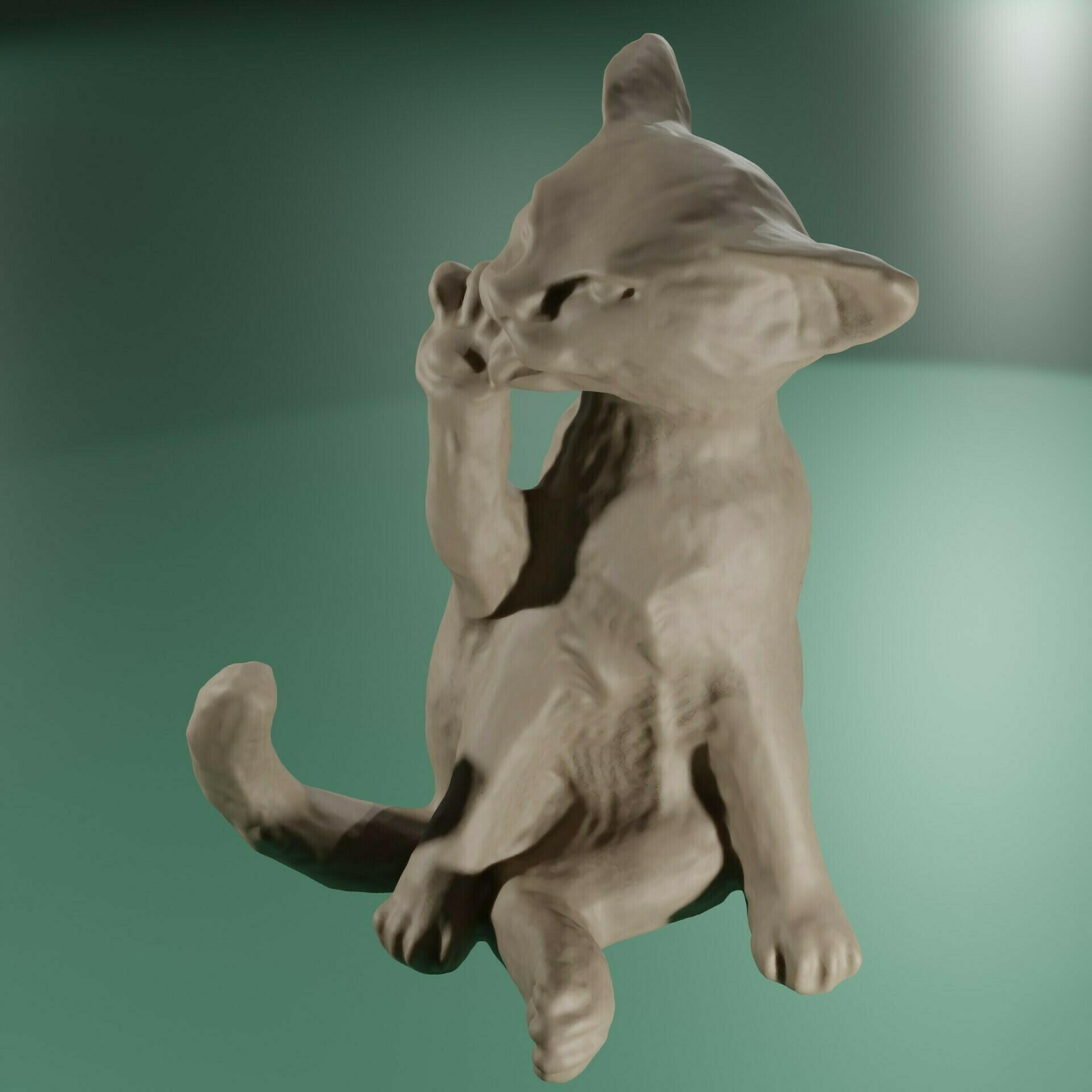 Sphinx cat 3d model