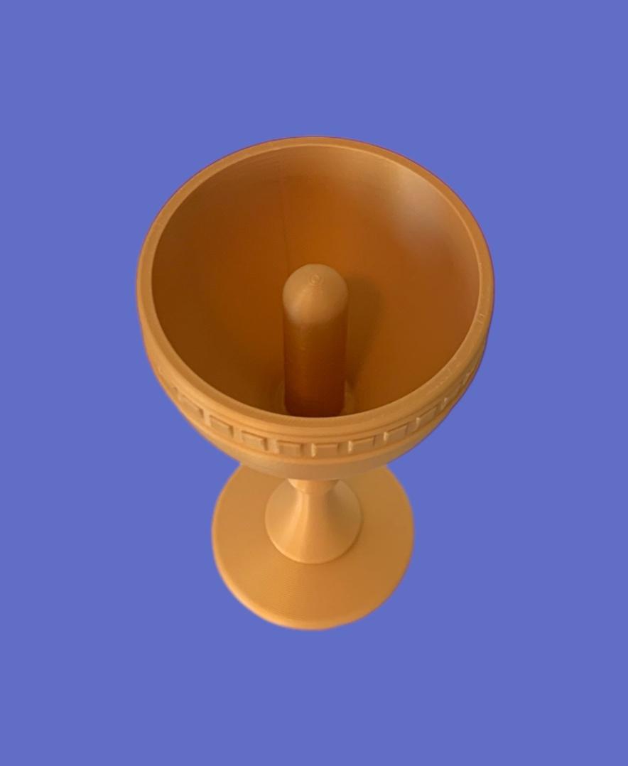 Pythagoras Cup - Greedy Cup 3d model