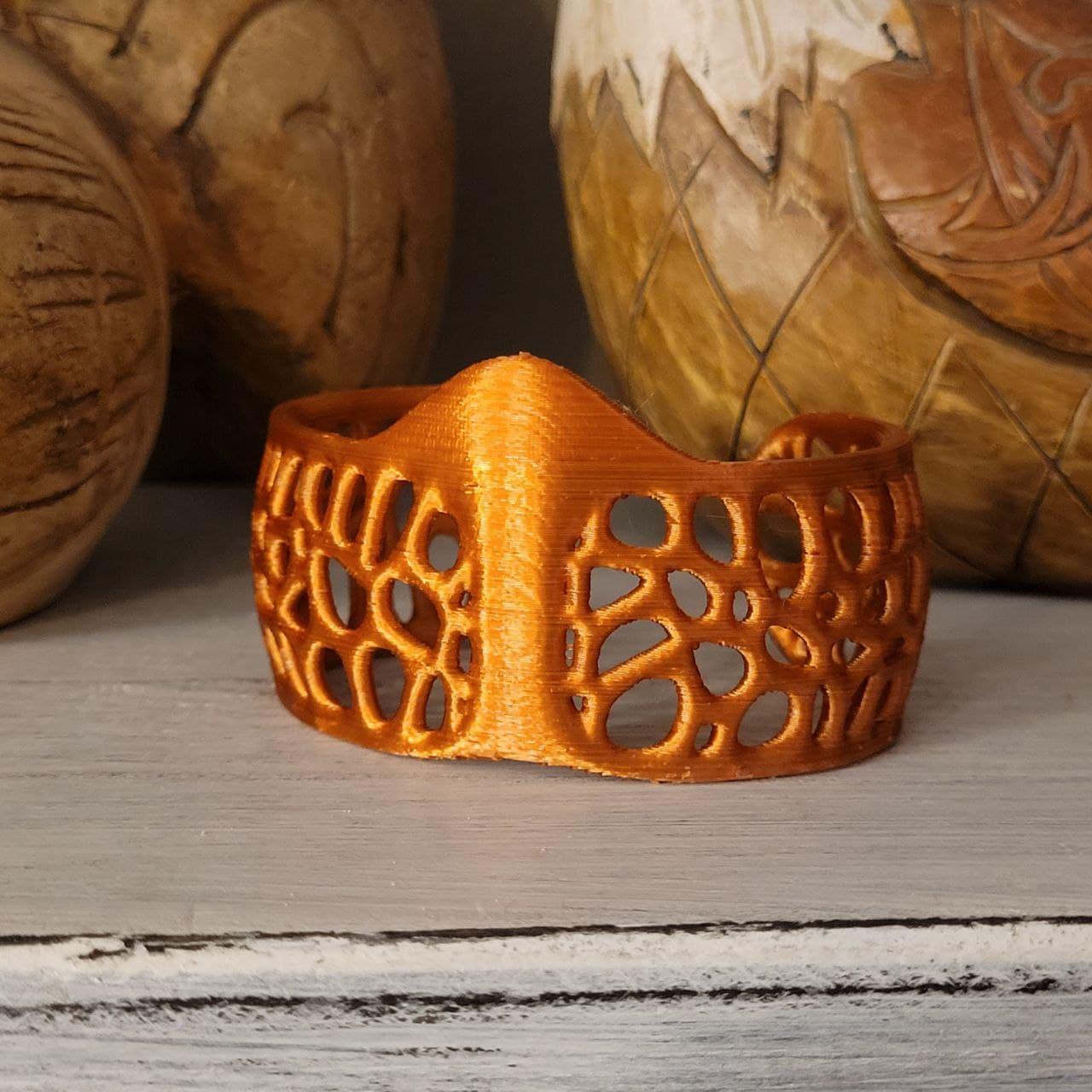 Voronoi Bracelet - Mod 3 3d model