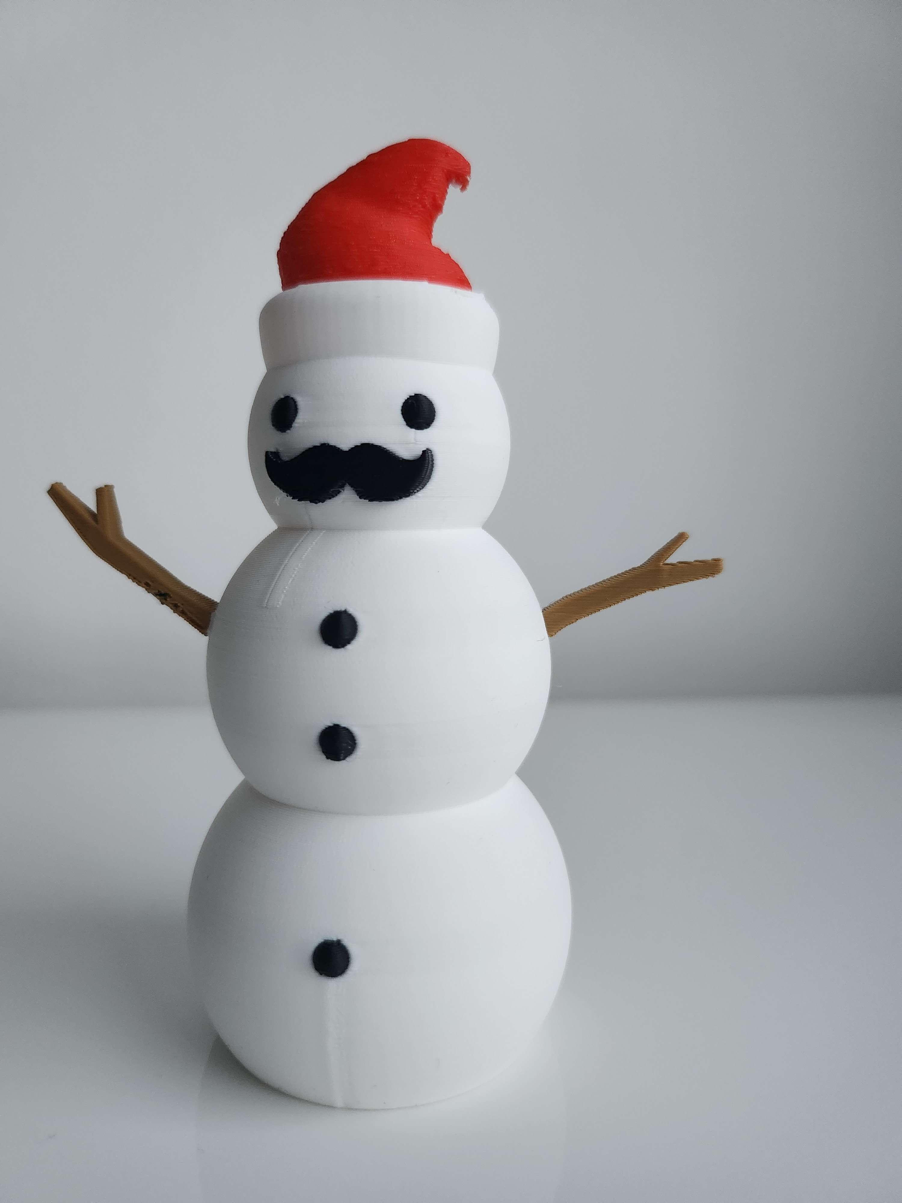 Snowman Family Bundle (High Resolution, High Quality) 3d model