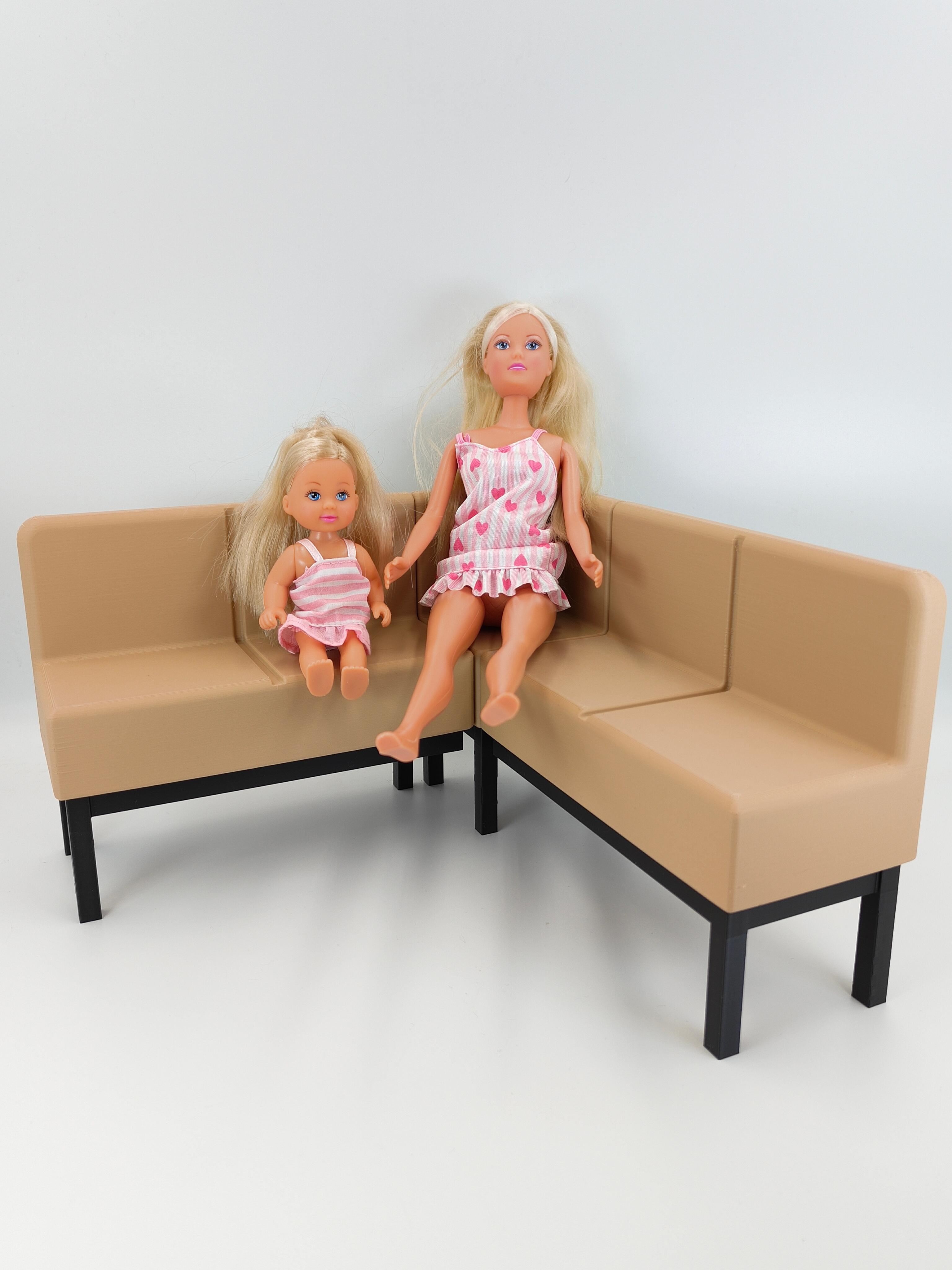 Doll Couch Set 🛋️ 3d model