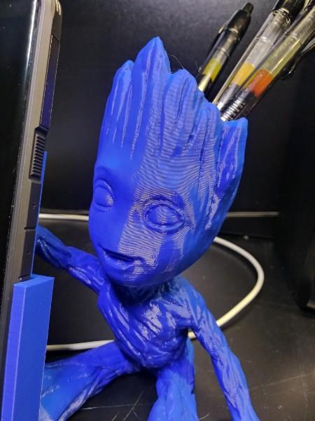 Groot_Pixel Stand Final 2.3mf 3d model