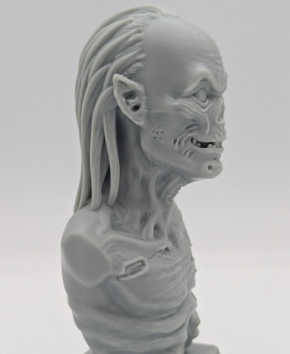 Crypt Keeper Bust (Pre-Supported) 3d model