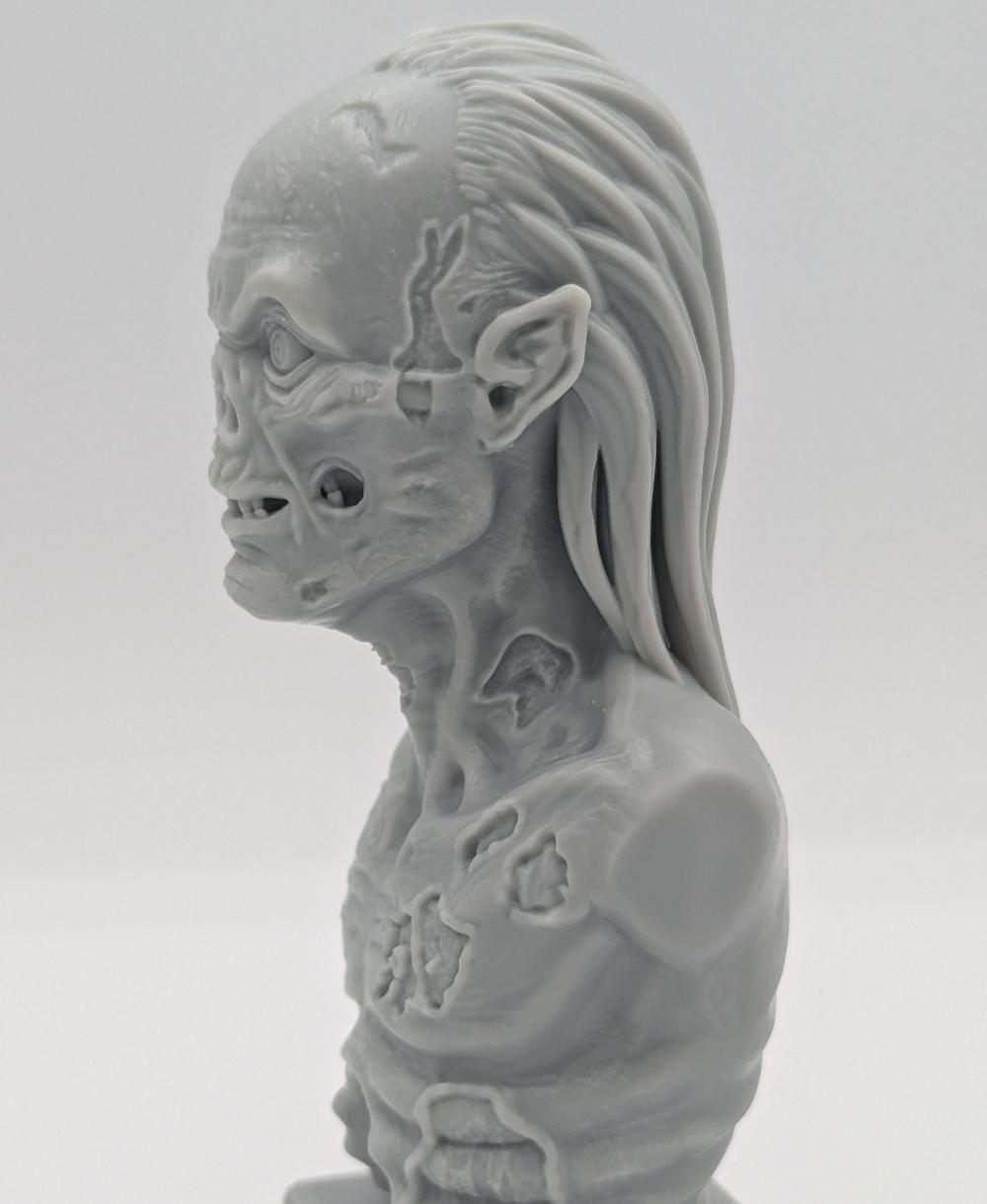 Crypt Keeper Bust (Pre-Supported) 3d model