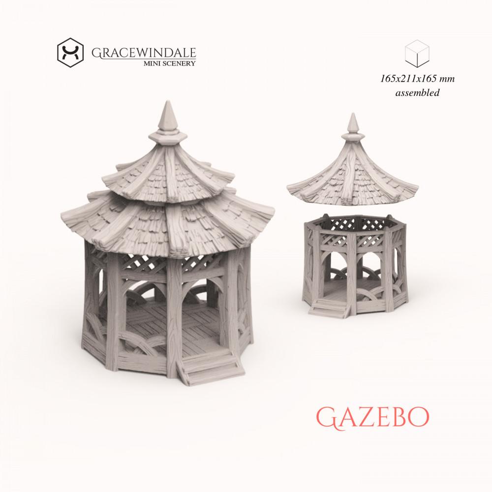 Gazebo 3d model