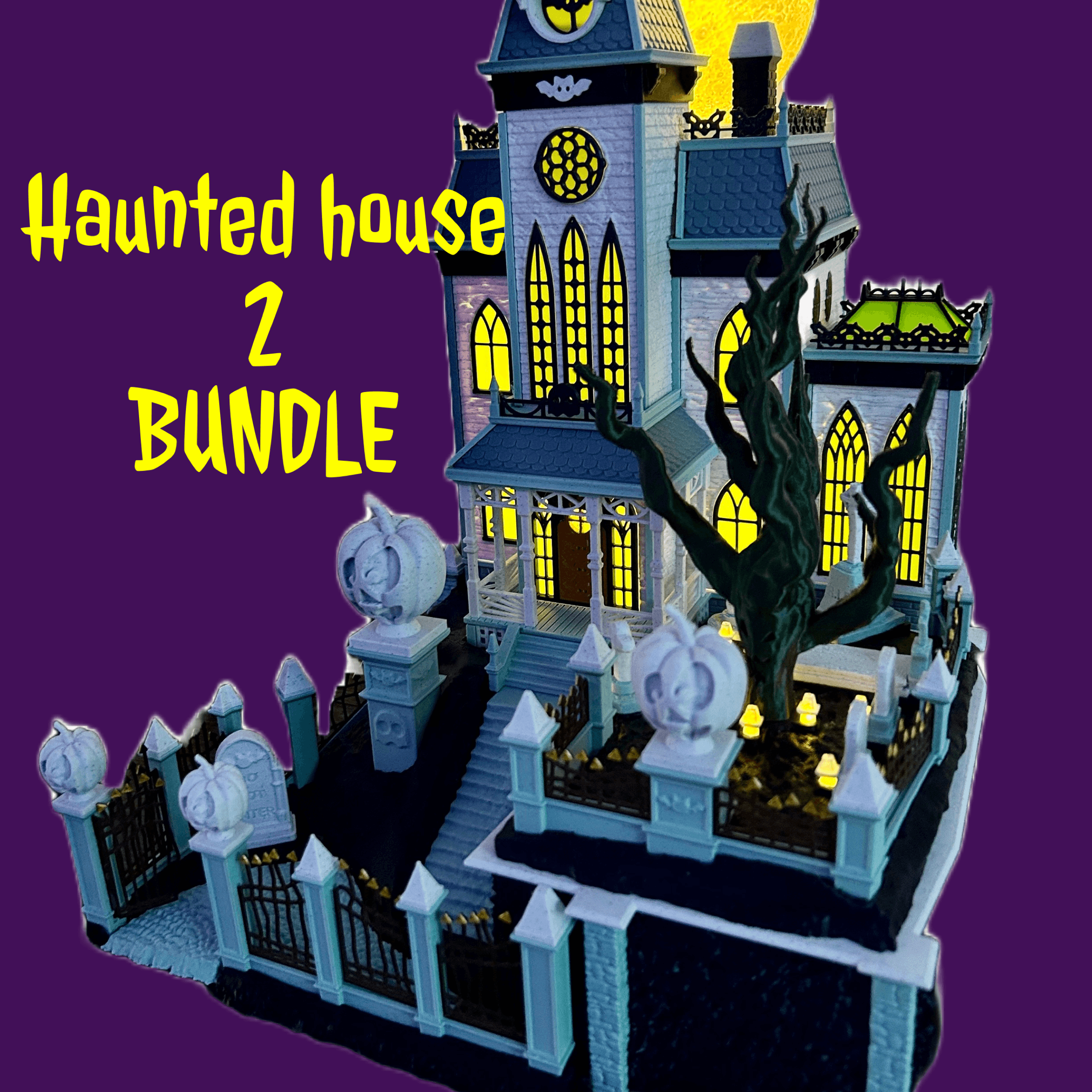 Haunted House 2 Bundle 3d model