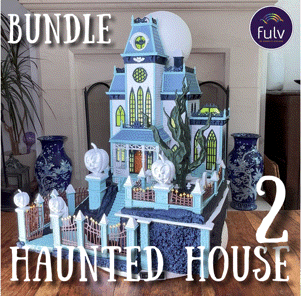 Haunted House 2 Bundle 3d model