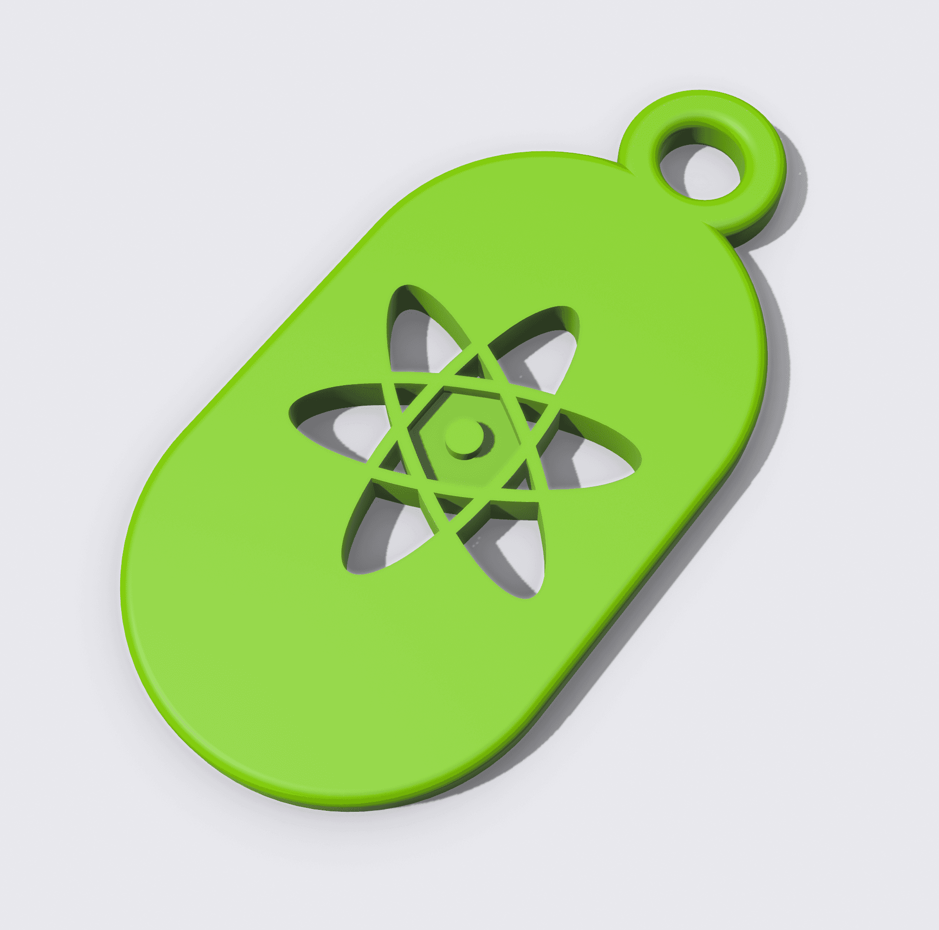 Key Fob - Atomic 3d model