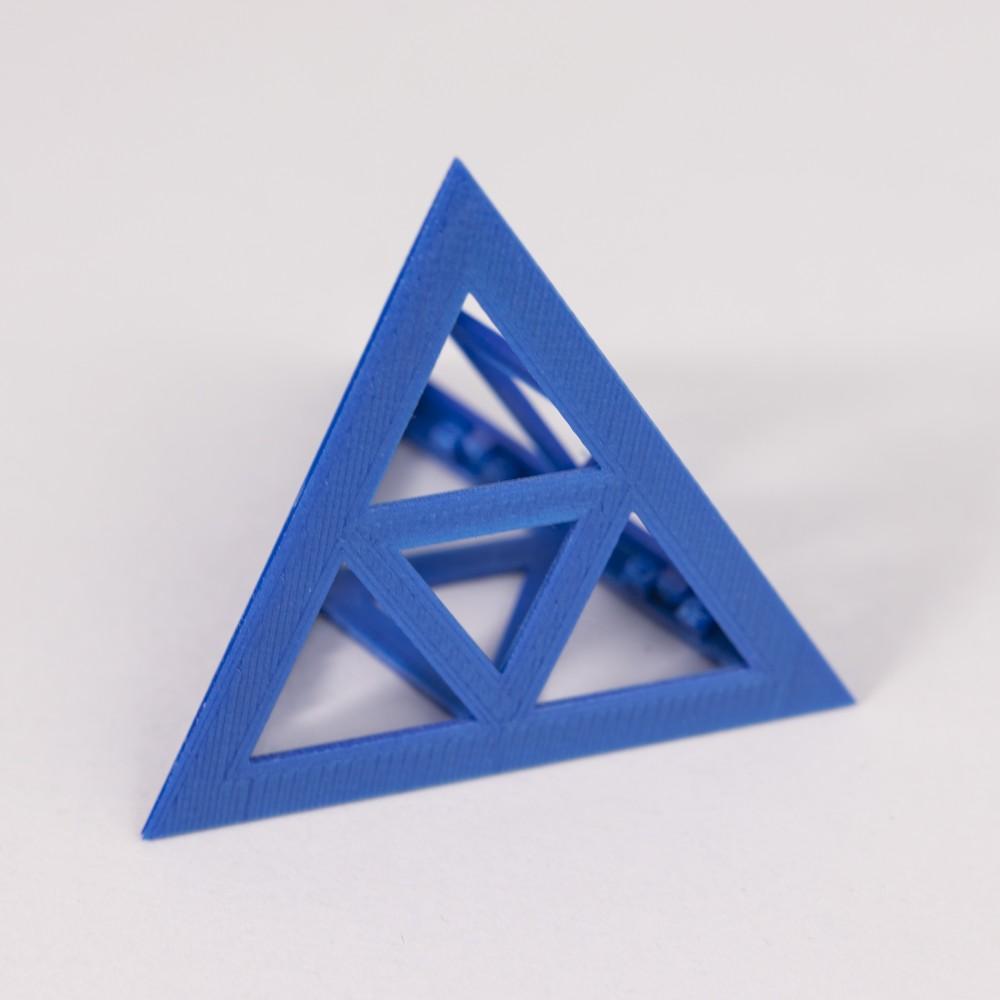 Tetrahedrons // Folding Polyhedra 3d model