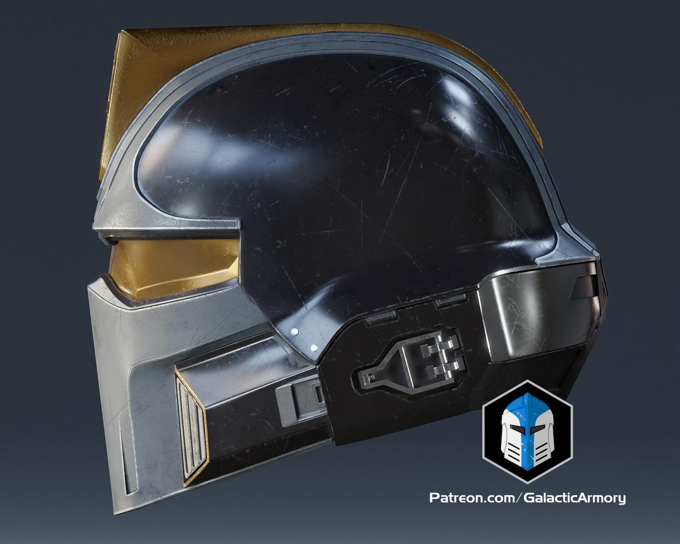 Helldivers 2 Helmet - Hero of the Federation - 3D Print Files 3d model