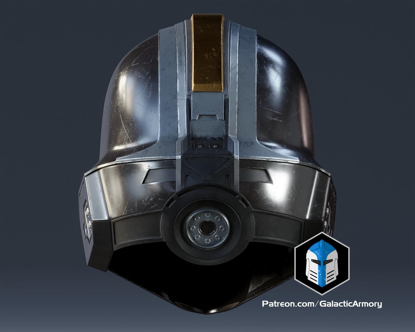 Helldivers 2 Helmet - Hero of the Federation - 3D Print Files 3d model