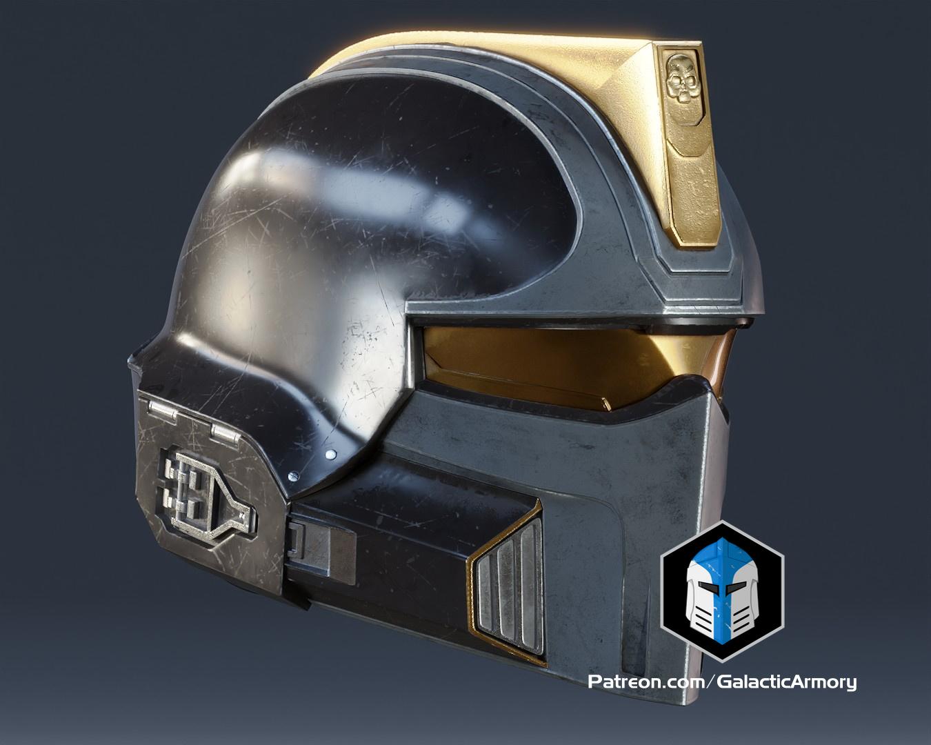 Helldivers 2 Helmet - Hero of the Federation - 3D Print Files 3d model