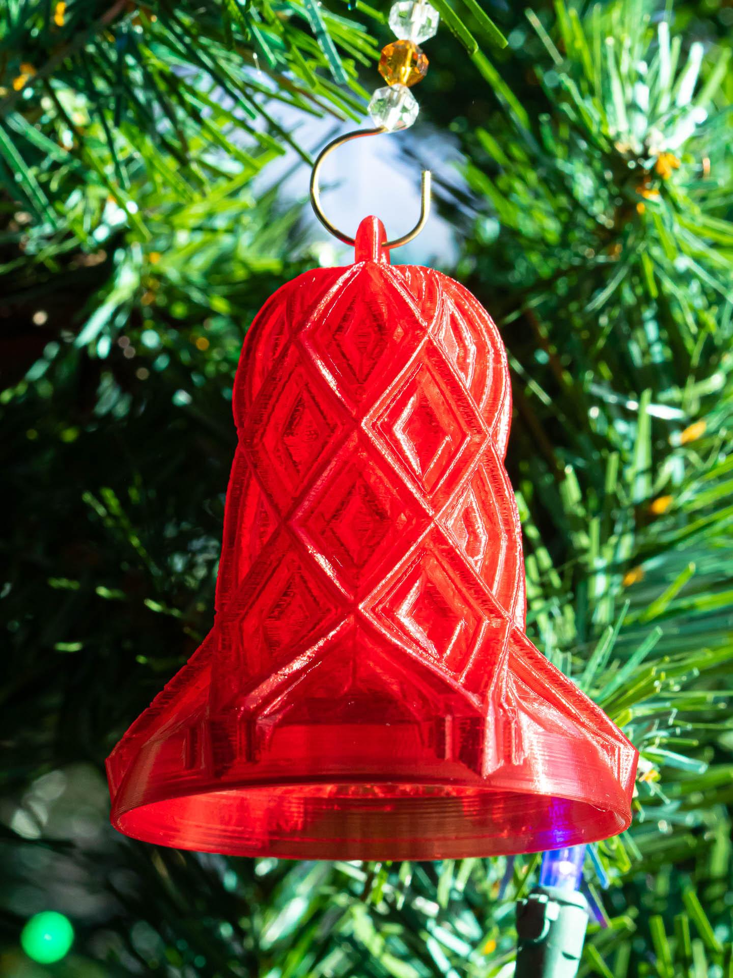 Closed Lattice Christmas Bell 3d model