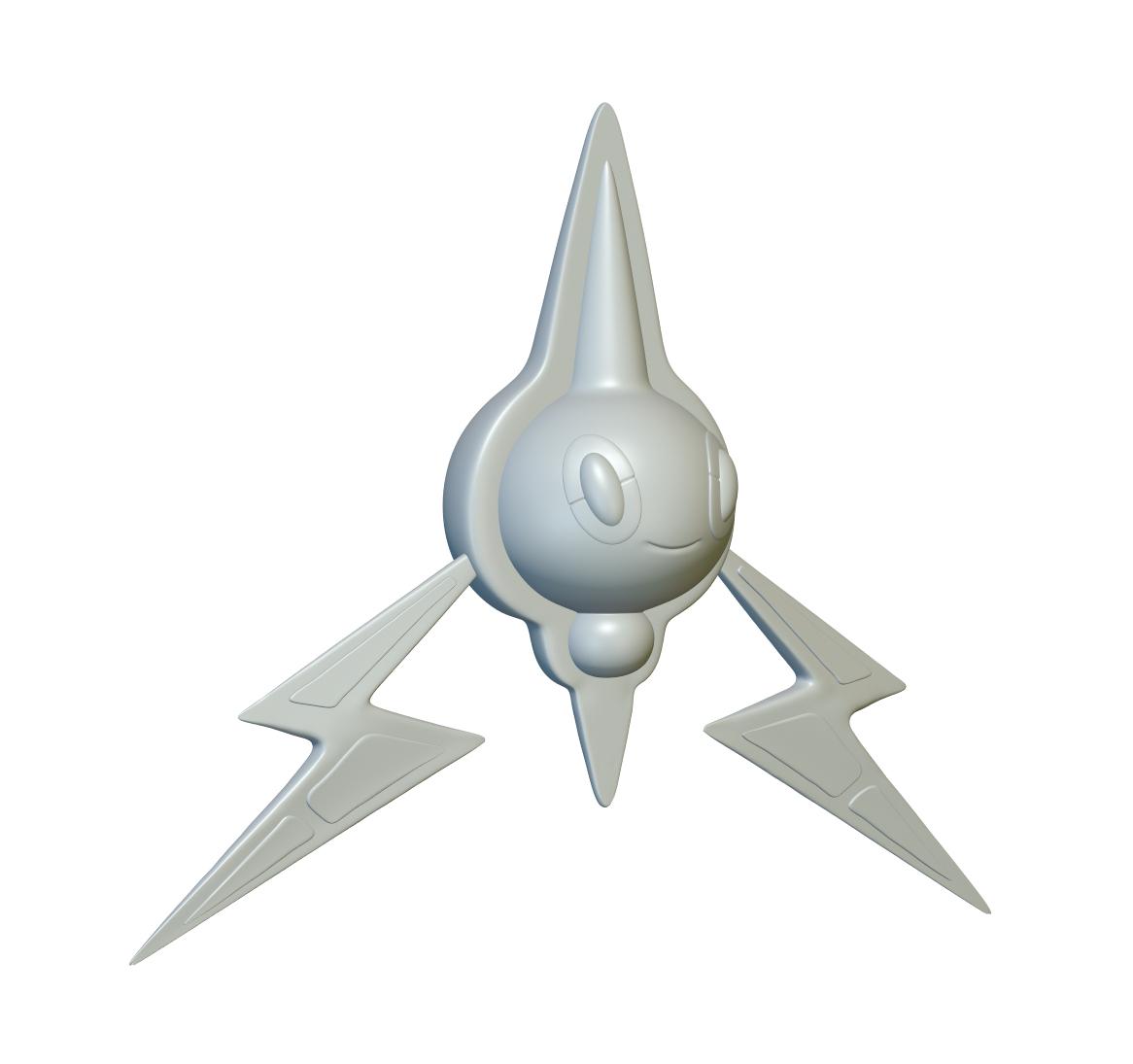 Pokemon Rotom #479 - Optimized for 3D Printing 3d model