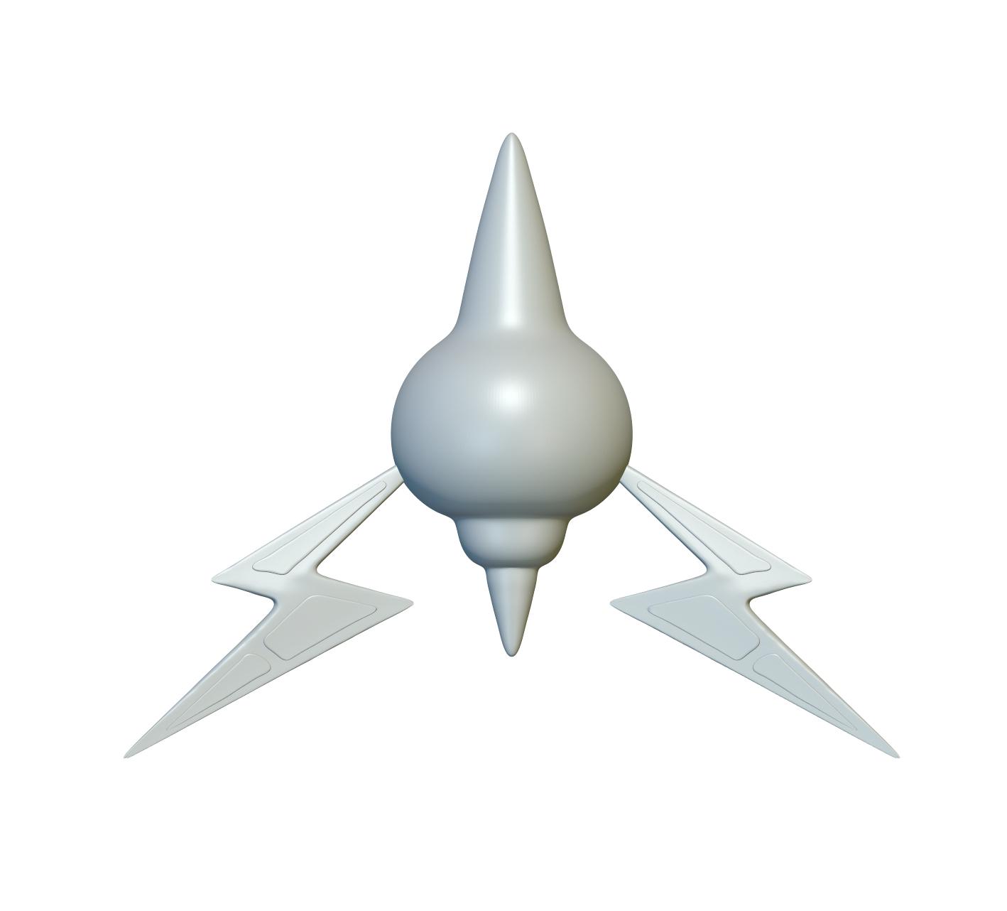 Pokemon Rotom #479 - Optimized for 3D Printing 3d model