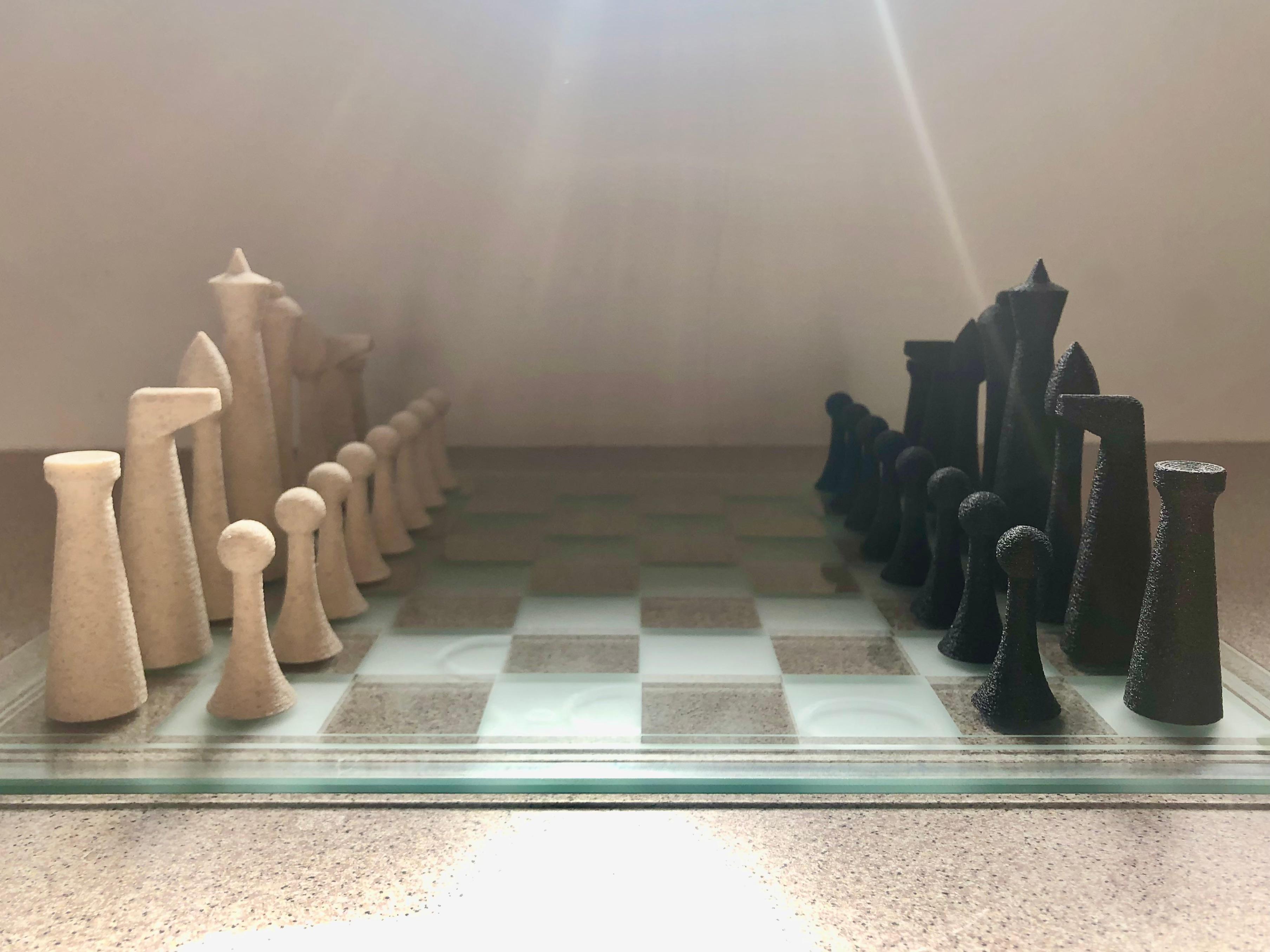 Herman Ohme's Chess Set 3d model