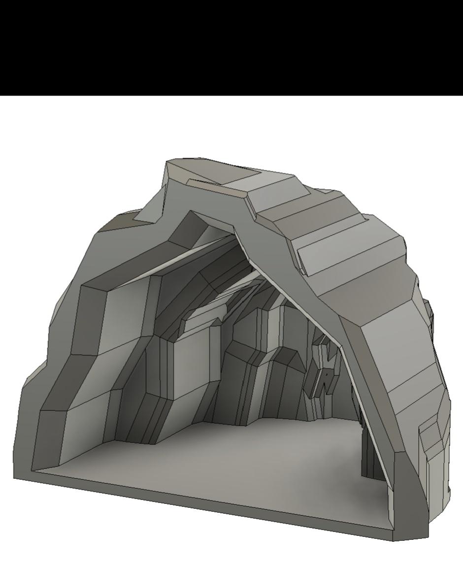 Cave Entrance 3d model