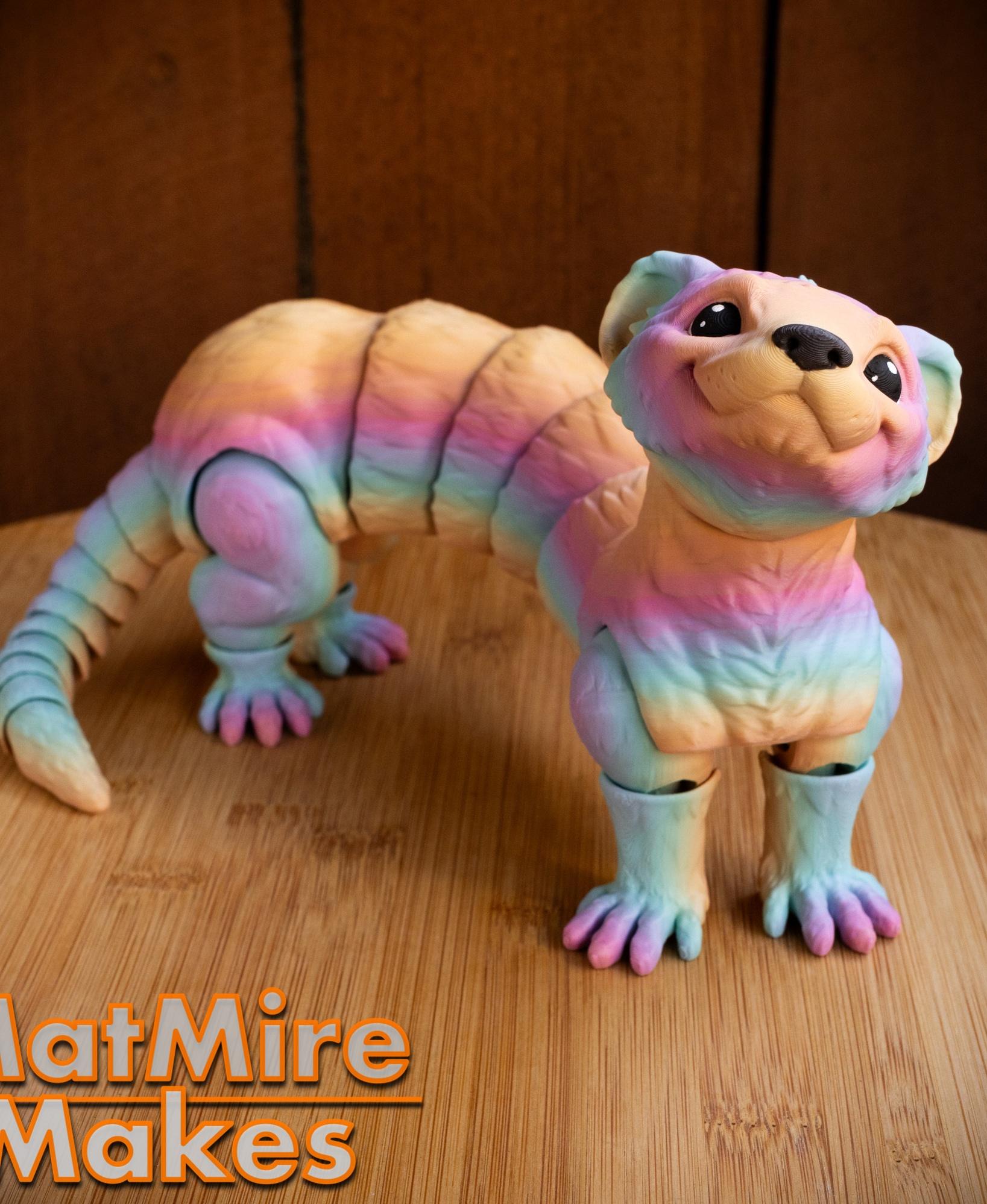 Ferret - Articulated Figure 3d model