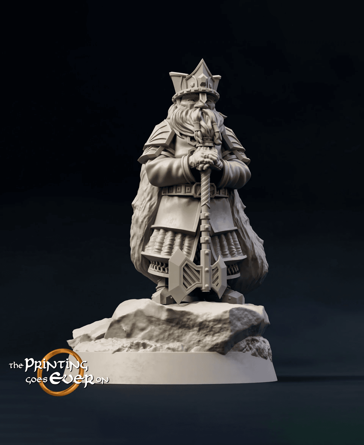 Dwarven King 3d model