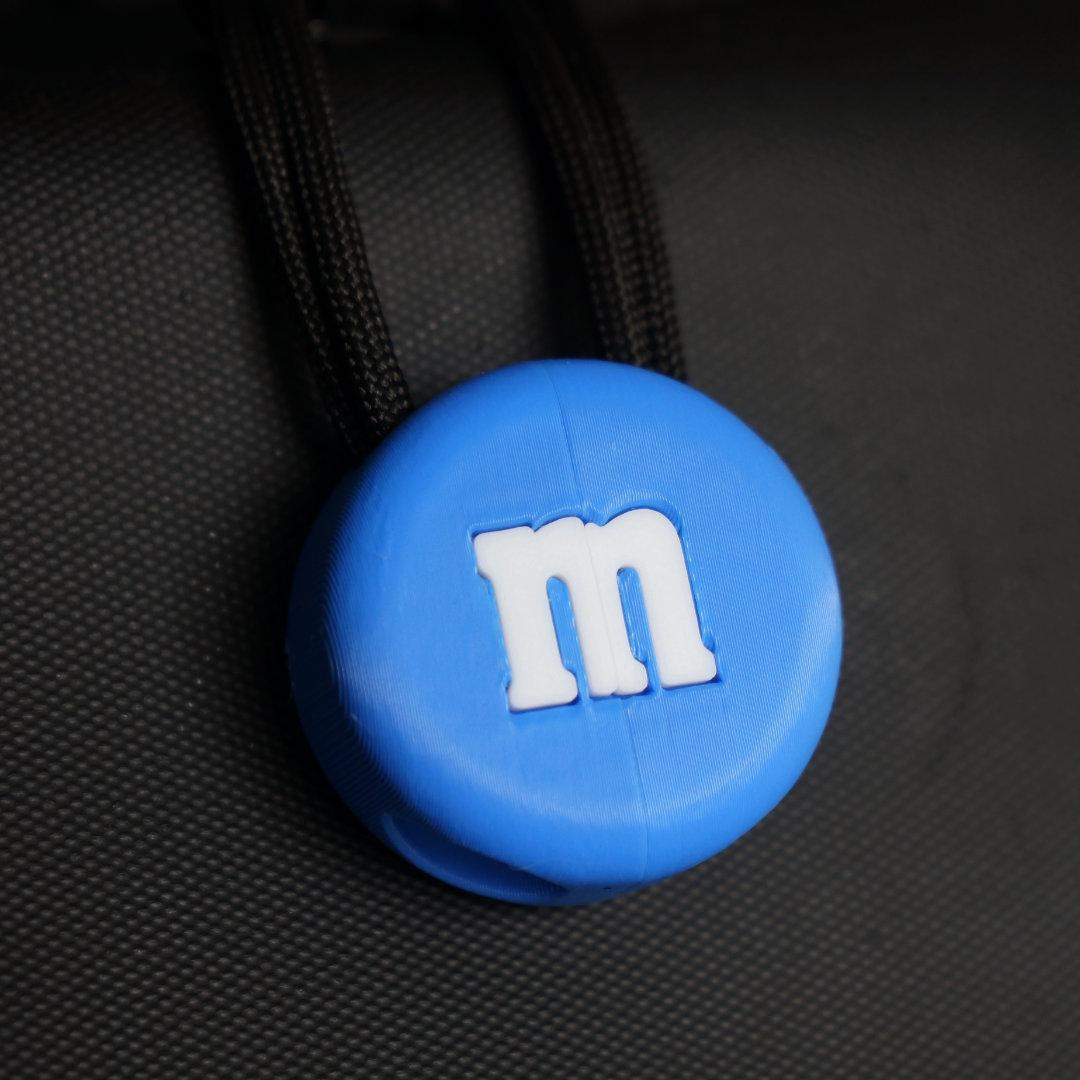 Zipper Pull - M&M 3d model