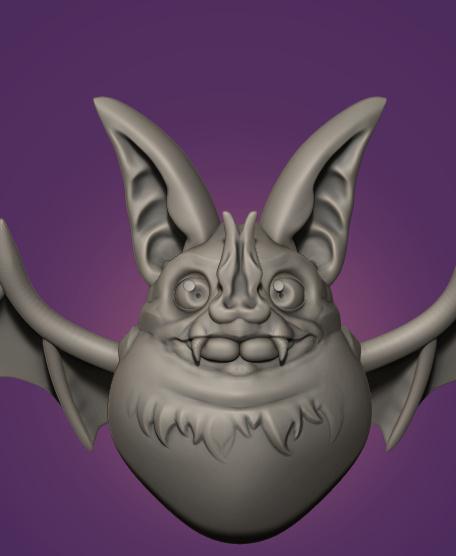 Cute Bat 3d model