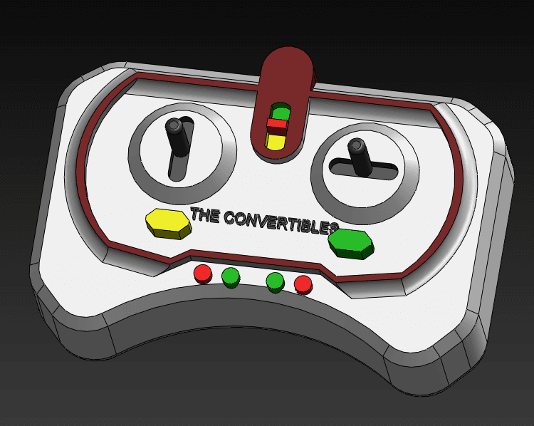 RC Remote Controller 3d model