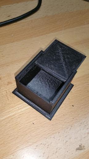 geocache post end 3d model