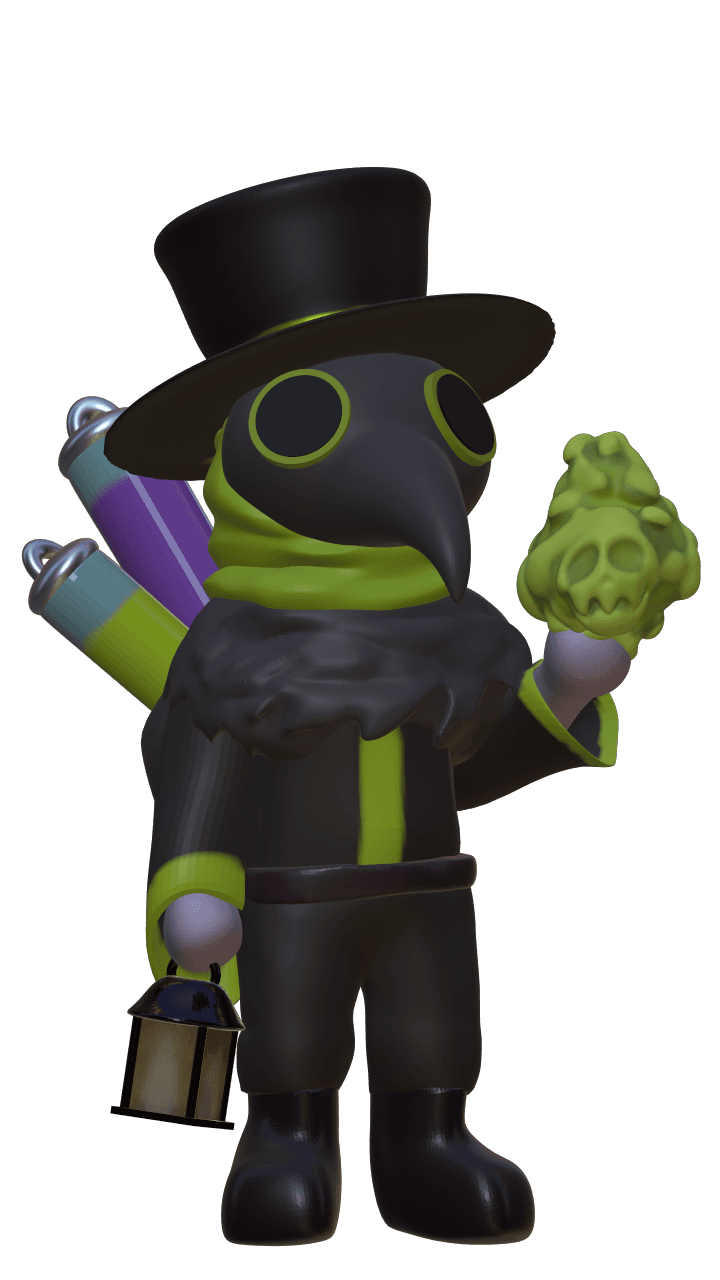 Bubonic Conjuror 3d model