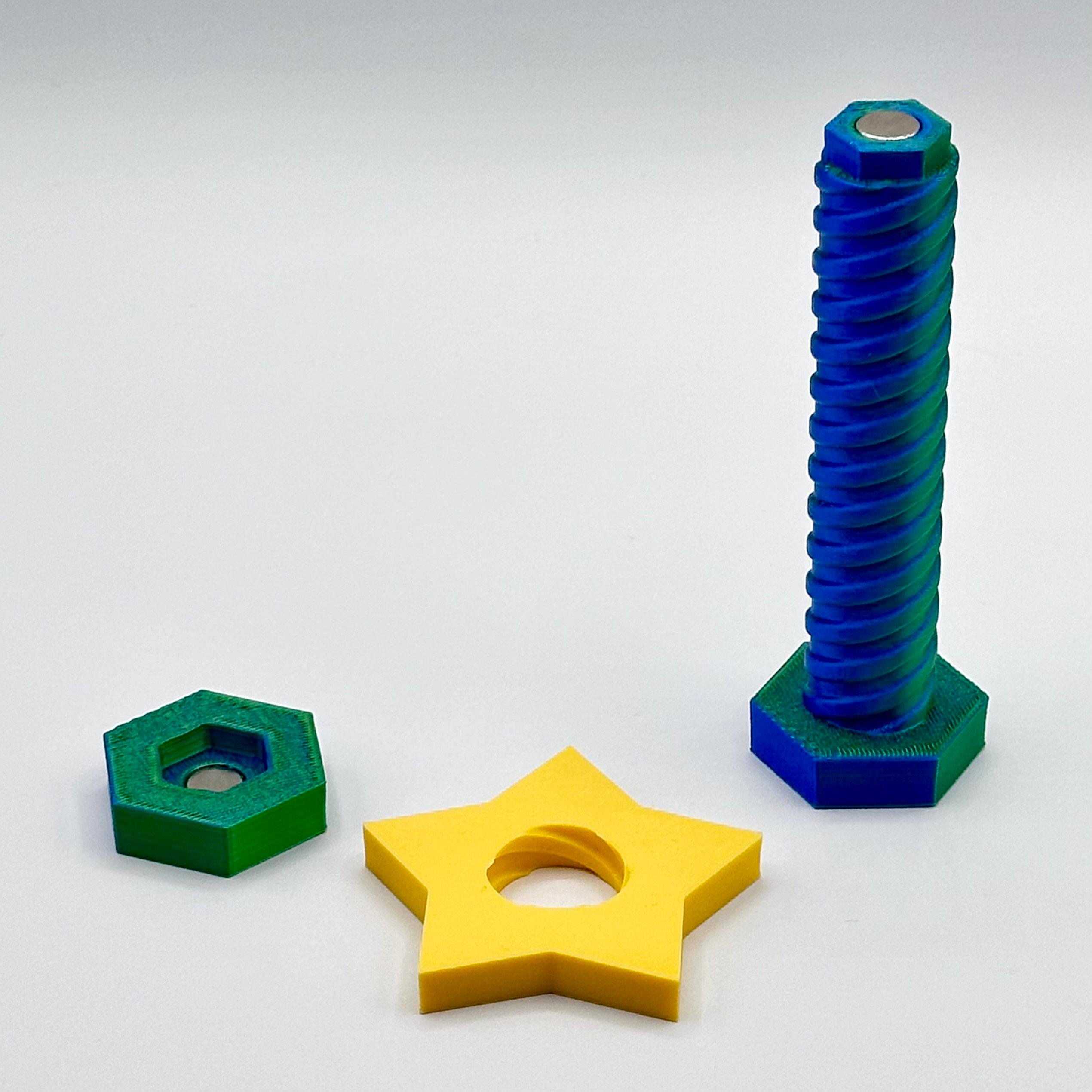 Spiral Spinner - Desk Fidget Toy by FerraroArts 3d model