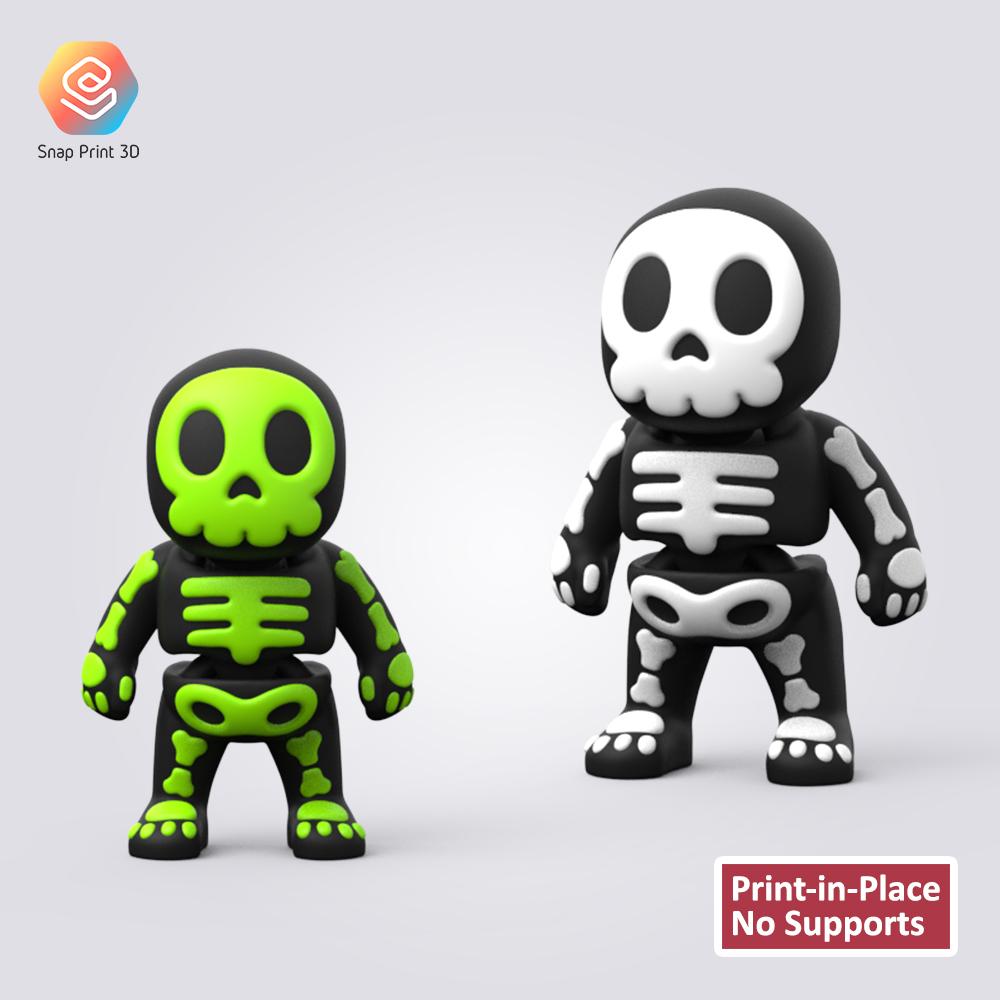 Halloween Flexi Skeleton 3d model