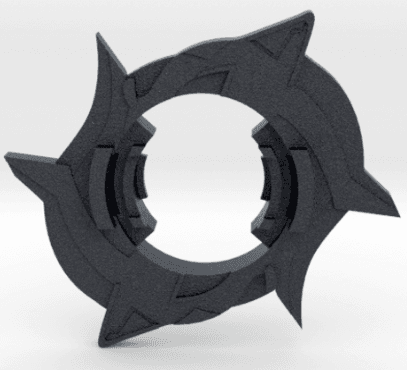 BEYBLADE SHADOW GT | COMPLETE | SONIC THE HEDGEHOG SERIES 3d model