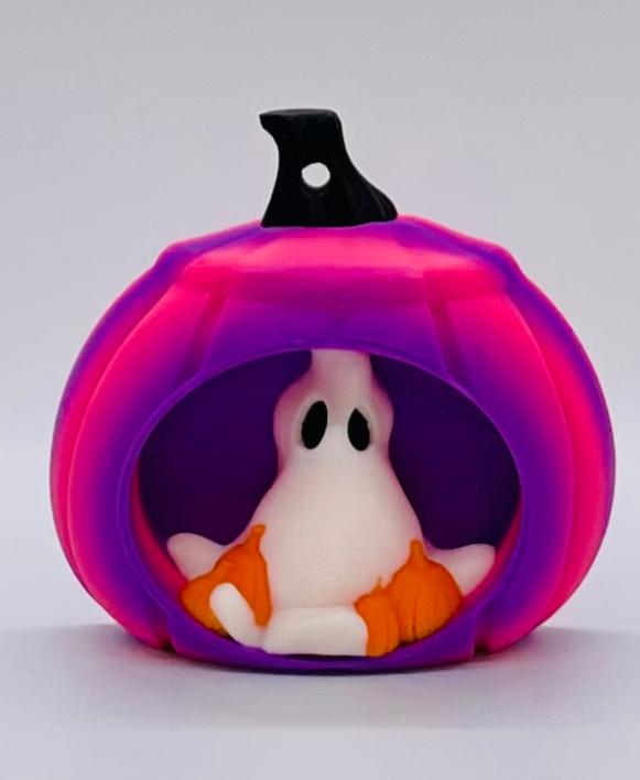 Halloween Ghost Ornament 3d model