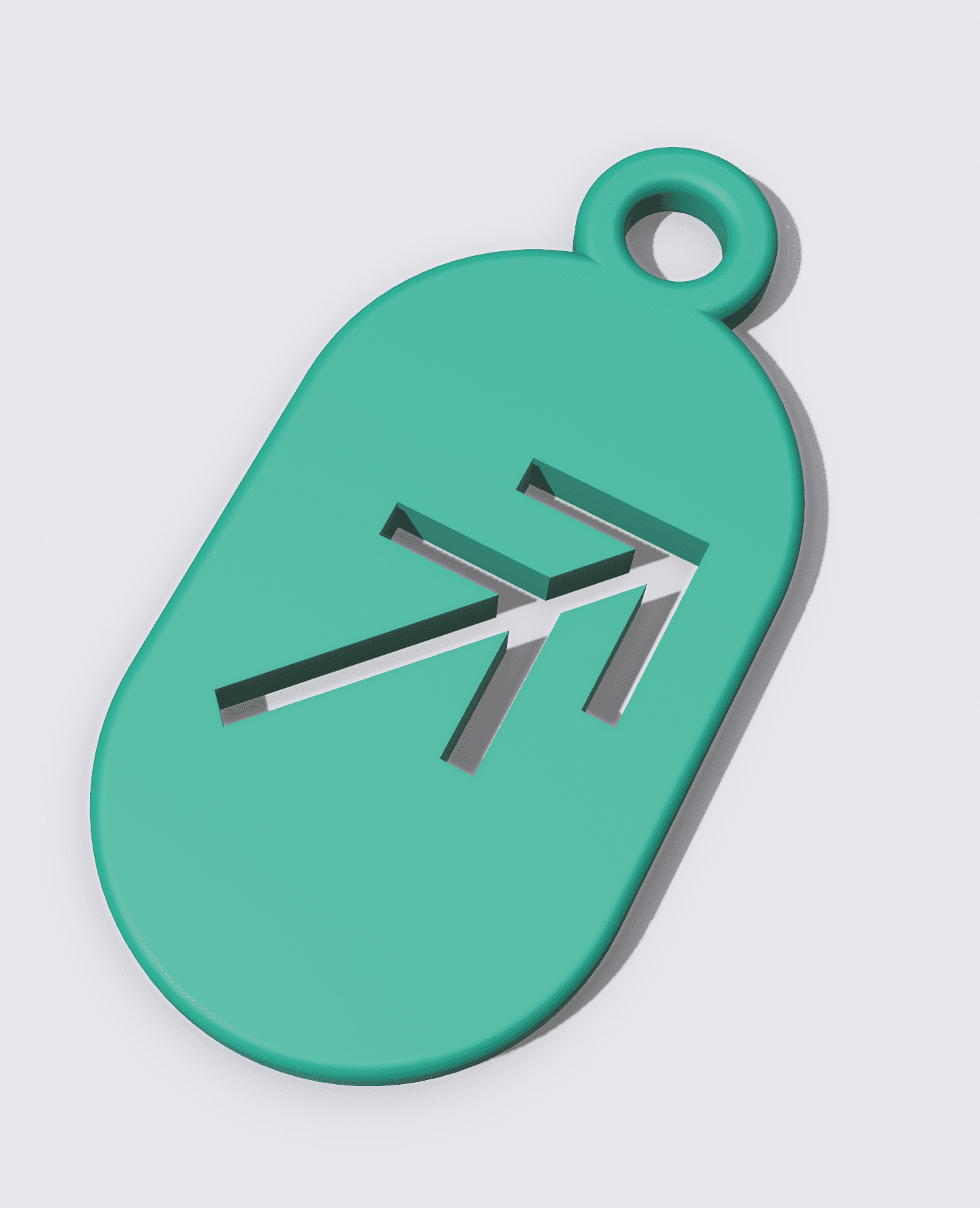 Key Fob - Zodiac Sagittarius 3d model