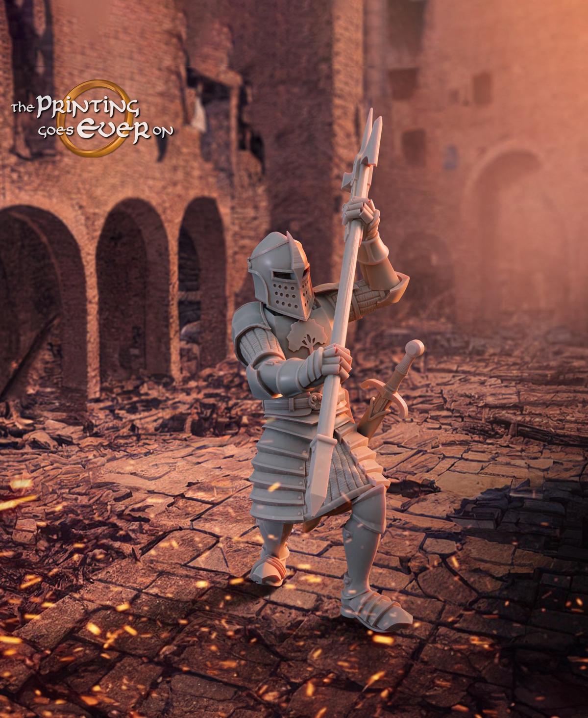 Man at Arms - Pose B 3d model