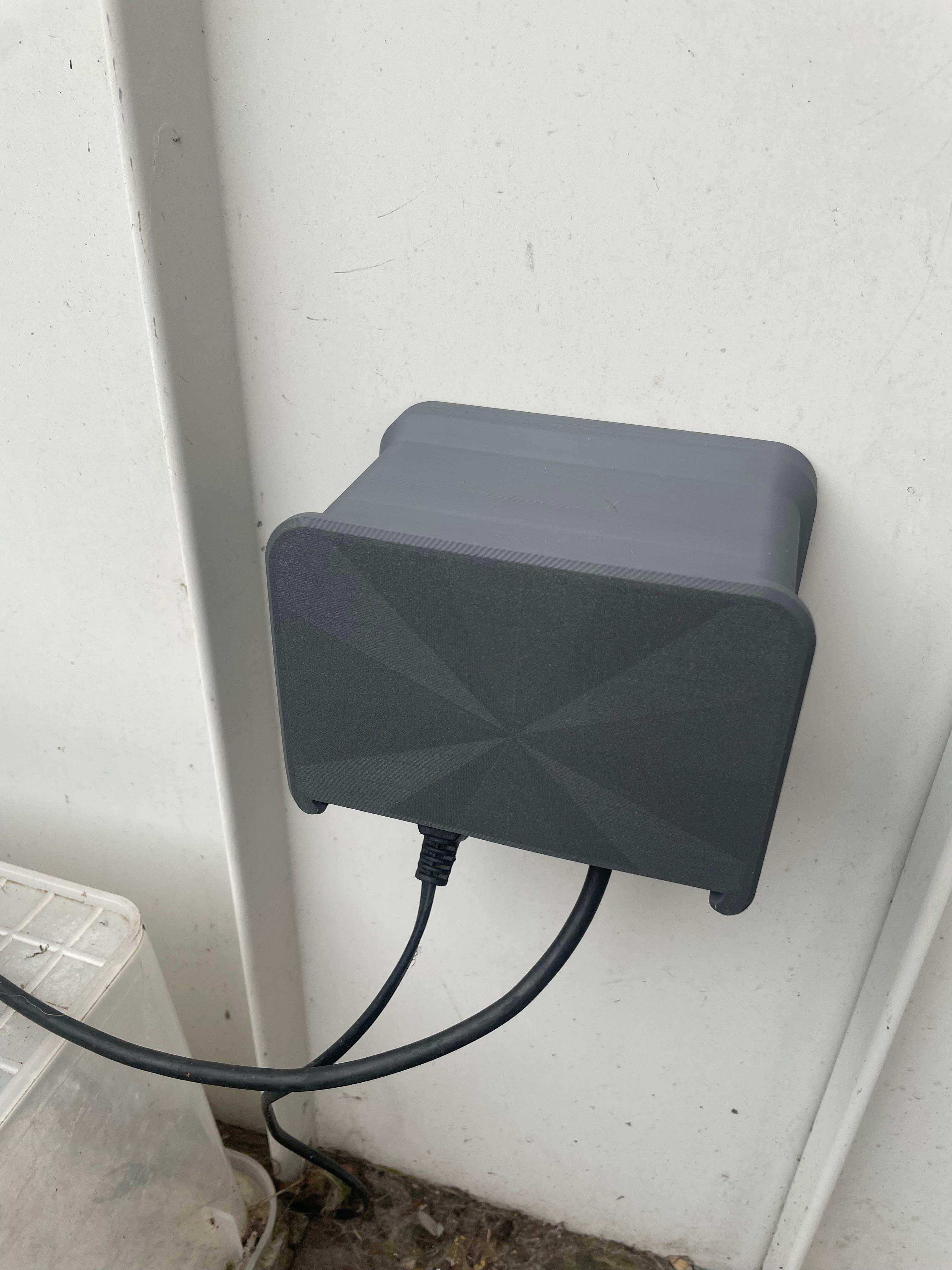 Weather Shield for Outside Power Outlet 3d model