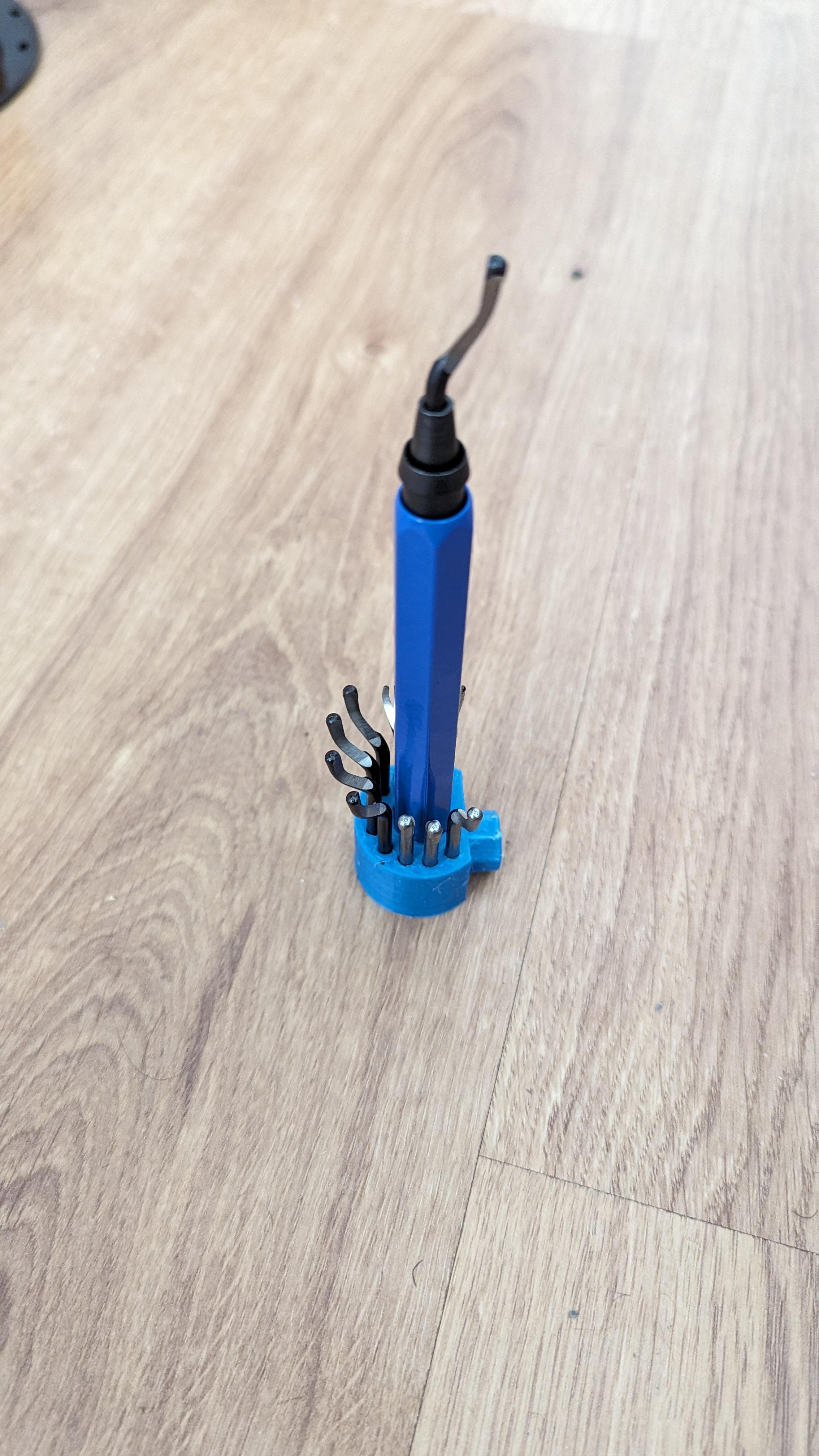 Deburring Tool Holder for Multiboard 3d model